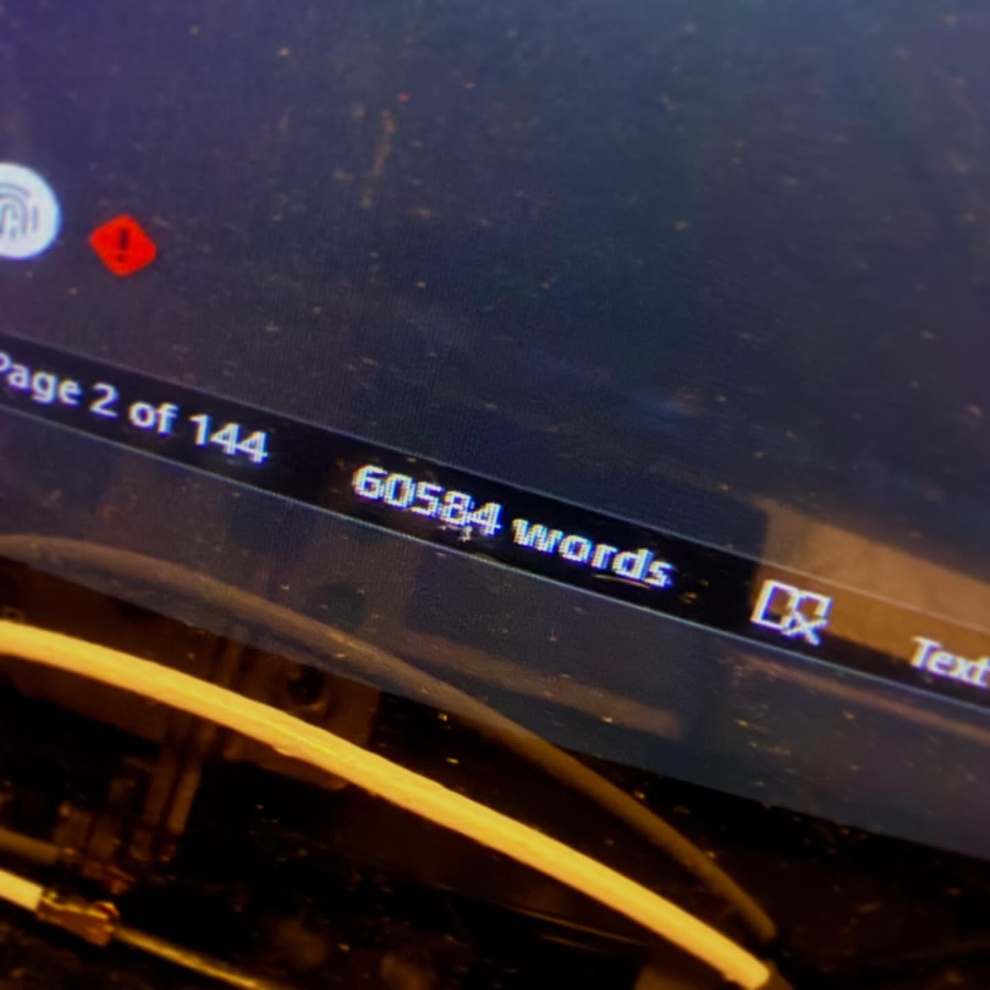 when ‘novella’ turns into a ‘novel’. oops.