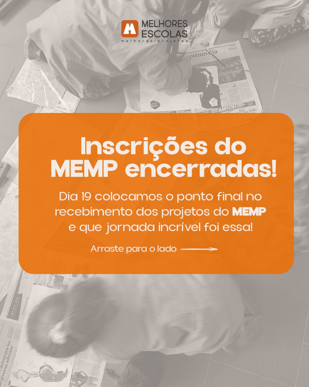 🚨 Inscrições encerradas! 🚨 Nesta segunda, dia 19, colocamos o ponto final no recebimento dos projetos do MEMP — e que jornada incrível foi essa! 💡✨
Recebemos ideias potentes, inspiradoras e cheias de propósito. Agora, elas seguem para um momento decisivo: a análise da banca julgadora 👀📚
A partir de agora, é contagem regressiva…
📅 Na última semana de fevereiro/26, vamos revelar os 3 projetos finalistas.
Até lá, vale:
🤞 cruzar os dedos
📣 montar a torcida
😅 aprender a lidar com o suspense
Porque sim… o jogo virou e a expectativa está oficialmente no ar! 🎉
