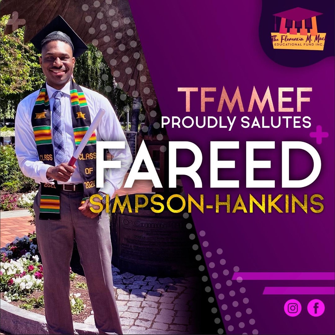 TFMMEF proudly salutes Fareed Simpson-Hankins, four year recipient of the TFMMEF scholarship, and class of 2021 Temple University, Esther Boyer College of Music graduate with a Master's Degree in Jazz Studies.
Fareed played with the Philly Pops on Saturday 5.29.21 at the Mann Music Center.
He plans to continue performing and do some teaching in the fall.
Congratulations!
#blackmusicmonth #musiciansmatter #musicsaveslives #musicmajors #clefclubofphiladelphia #kimmelcenter #estherboyerschoolofmusic #curtisschoolofmusic