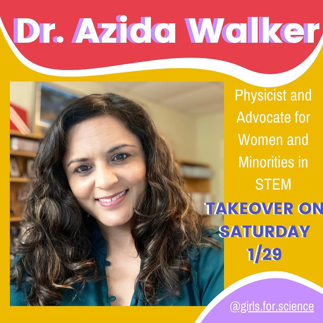 New Instagram takeover tomorrow!
Dr. Azida Walker was born and raised in Trinidad in the West Indies and has always dreamed of being a Physicist. Today, she is a tenured Physics Professor at the University of Central Arkansas. Dr. Walker believes that there is much work to be done when it comes to diversity and equity in the STEM fields and as such she uses her platform to showcase underrepresented groups in STEM. Dr. Walker has also co-created a course called Women and Minorities in STEM which takes students on a journey through space and time as they ask questions about the Western hegemony of Science and the role of underrepresented groups in the scientific knowledge we have today.
#girlsforscience #stem #steam #studentmagazine #studentorganization #art #science #technology #engineering #math #content #steminist #feminist #womeninstem