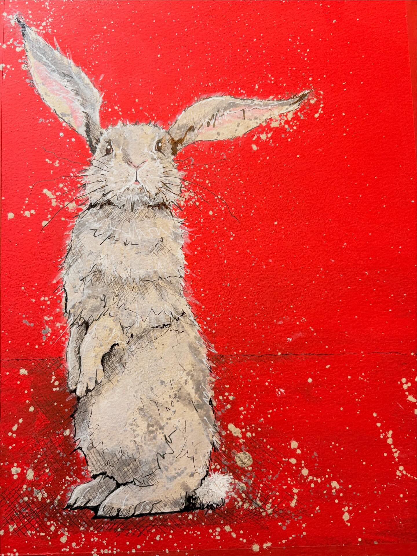 This cute little Bunny has hopped onto my website and is one of my studio study sale pieces .. All the studio studies come unmounted straight from my drawing board . Each piece is an original and is supplied with a certificate of authenticity. Tap the image to go to my website for more details .
Free UK tracked and insured postage