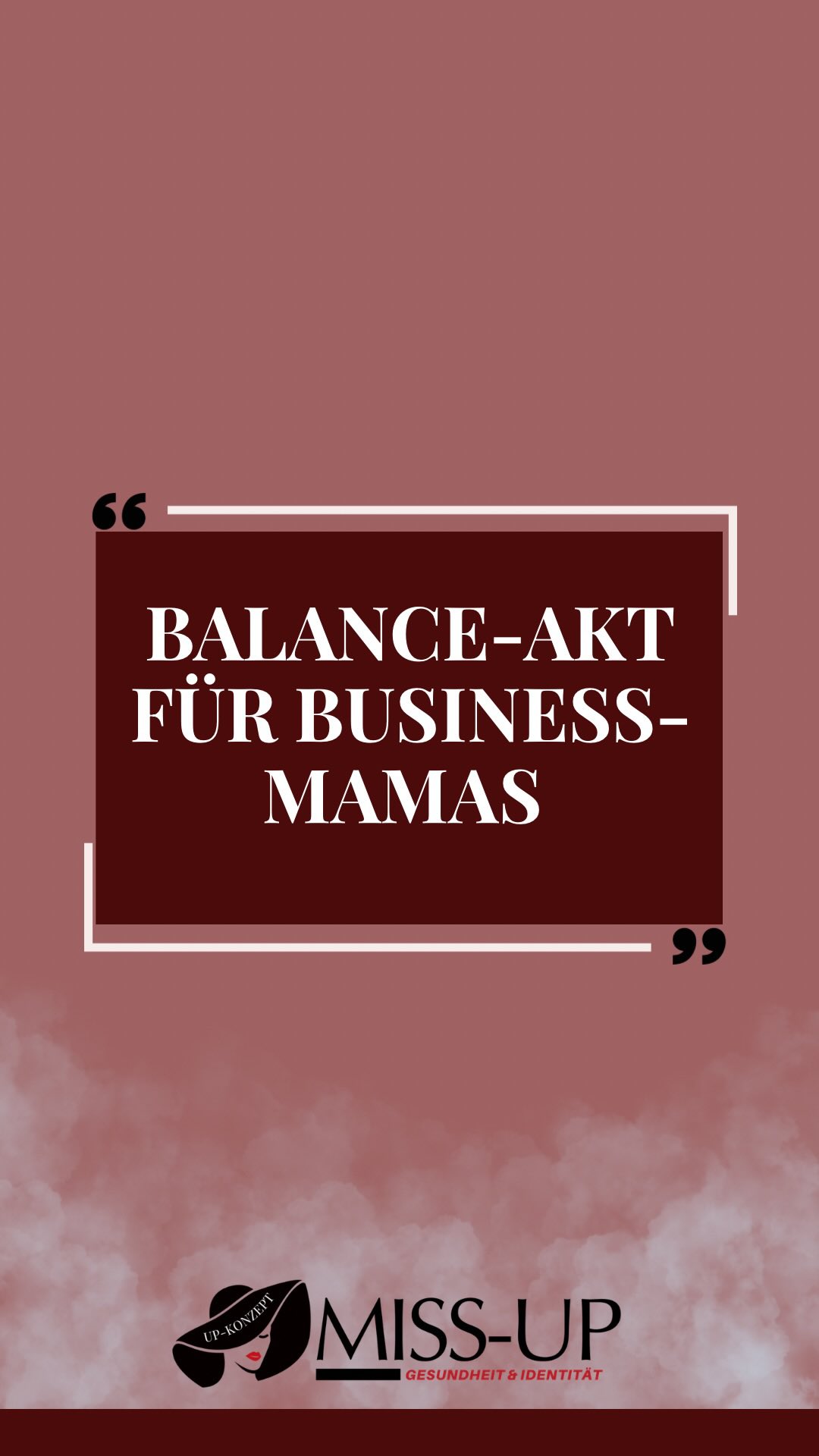 Balance-Akt für Business-Mamas
Wie du deine Zeit und Energie effizient nutzen kannst, um mehr zu erreichen, ohne deine Familie oder Karriere zu vernachlässigen.
Ich teile meine besten Tipps, um deine Balance zu finden und deine Ziele zu erreichen!
Folge mir für mehr Inspiration und Unterstützung!
#BusinessMama #Selbstfürsorge #Zeitmanagement #Balance“
