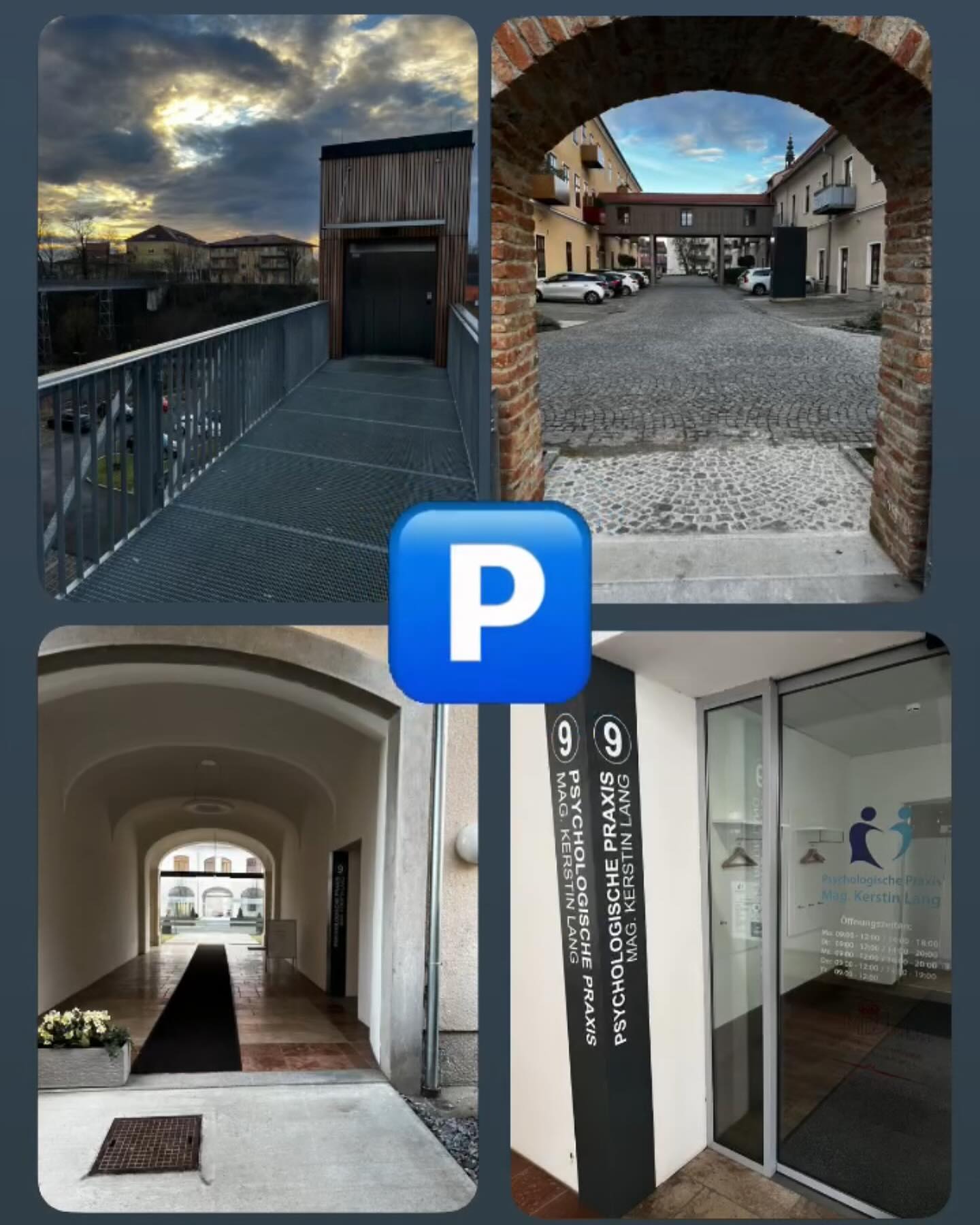 Bequeme Parkmöglichkeiten #praxislang #psychologie