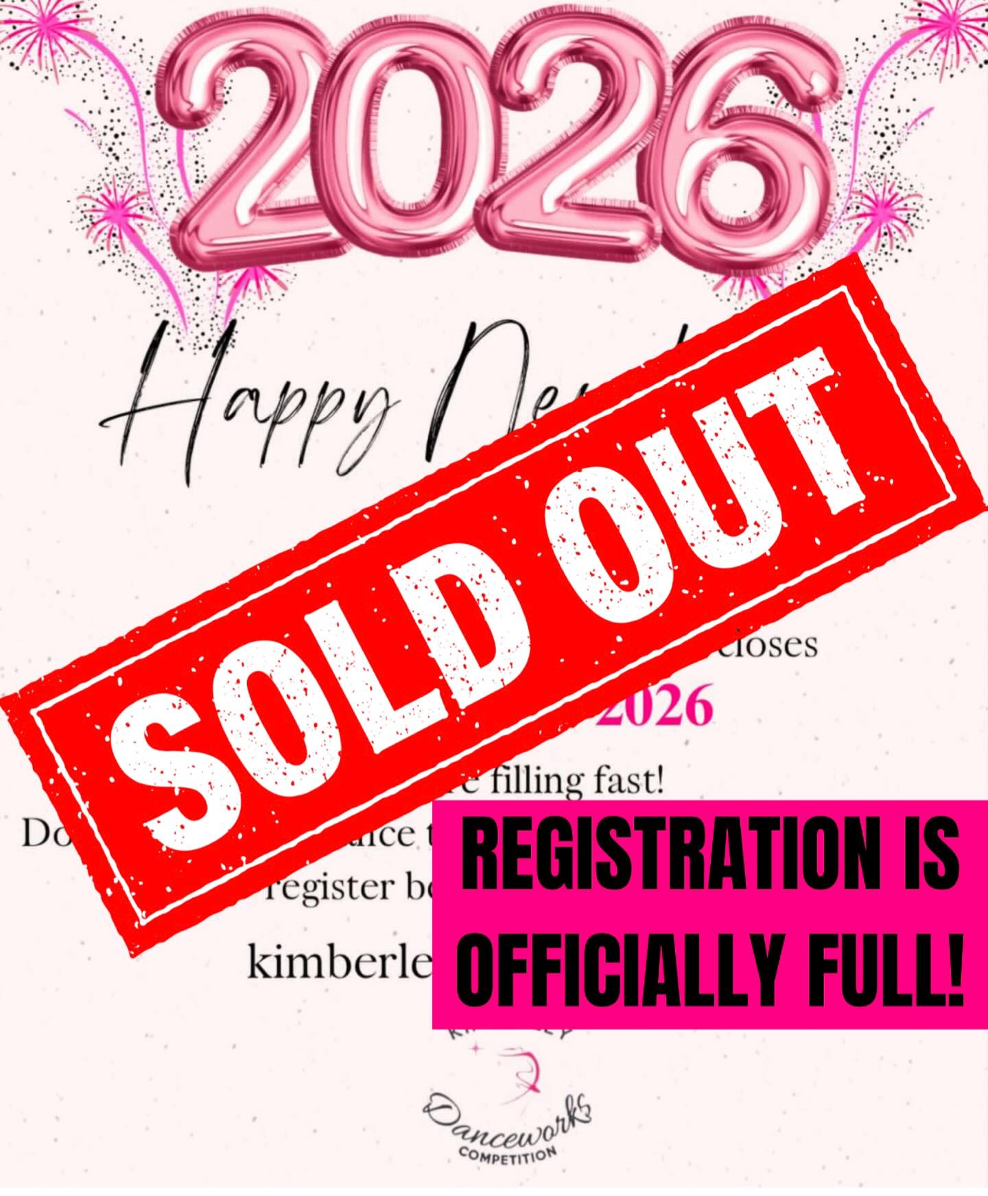 Registration is officially FULL😍! Thank you to both our new and returning studios for your support! We can’t wait to see you all in April!