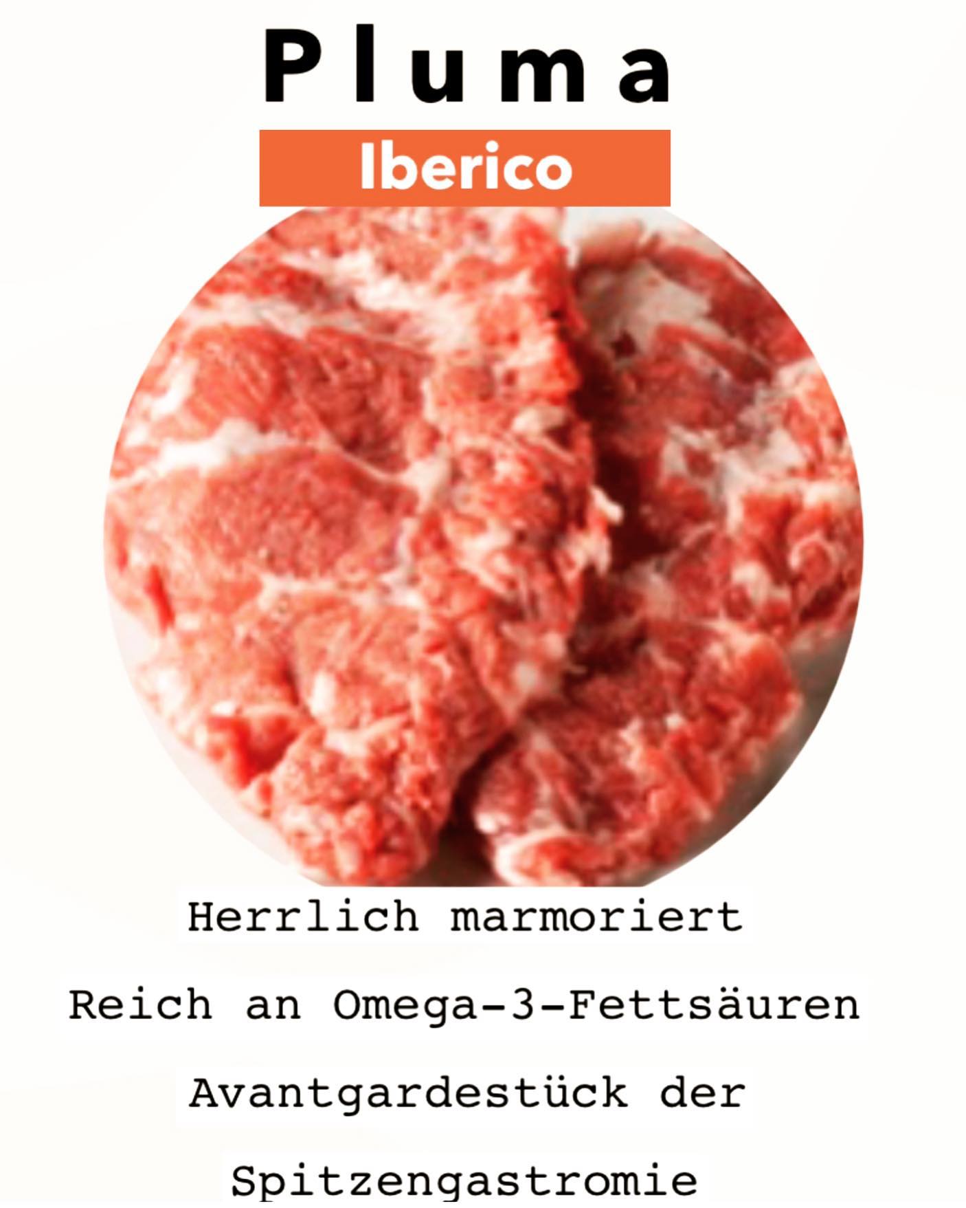 Iberico-Pluma vom Pata Negra Schwarzfussschwein
Dreieckiges, flaches Stück aus dem vorderen Rücken. ☝️Genauer liegt es zwischen Hals und Rücken. Die Form erinnert auch an einen Flügel.
❗️Der gut marmorierte Muskel bleibt saftig beim Grillen, beim Sautieren und bei der Zubereitung im Ofen.
👉Ibérico-Pluma eignet sich ideal zum Kurzbraten auf dem Grill oder in der Pfanne. ☝️Wir empfehlen, es im Ganzen rundherum anzubraten und es dann in einer gemäßigten Zone auf dem Grill oder im Ofen bei circa 120 °C auf den gewünschten Garpunkt ziehen zu lassen. Nach kurzer Ruhezeit dann nur mit feinem Salz würzen, tranchieren und servieren. 😃 Das Fleisch von Ibérico-Schweinen dieser Top-Qualität kann – wie Rindfleisch – medium und sogar medium-rare verzehrt werden.😋
Werbung
#lieblingsmetzger #uhlfleisch #BBQ #Spanien #meatlove #grillen #onlyfreshmeat