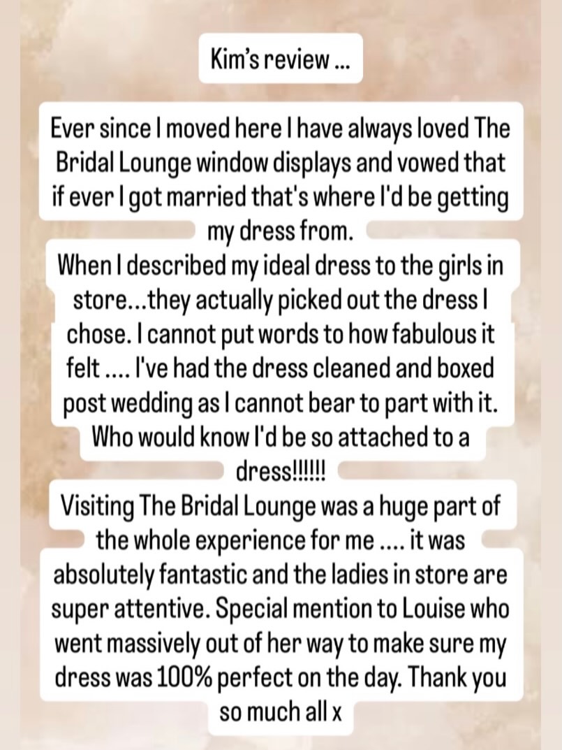 Here are some of the very kind reviews we have received from our lovely customers xxx Thank you so much ladies ๐ฅฐ๐ฅฐ๐ฅฐ
#thebridalloungenewcastleunderlyme #bridalshop #weddingdresses #customerreview #feelingblessed