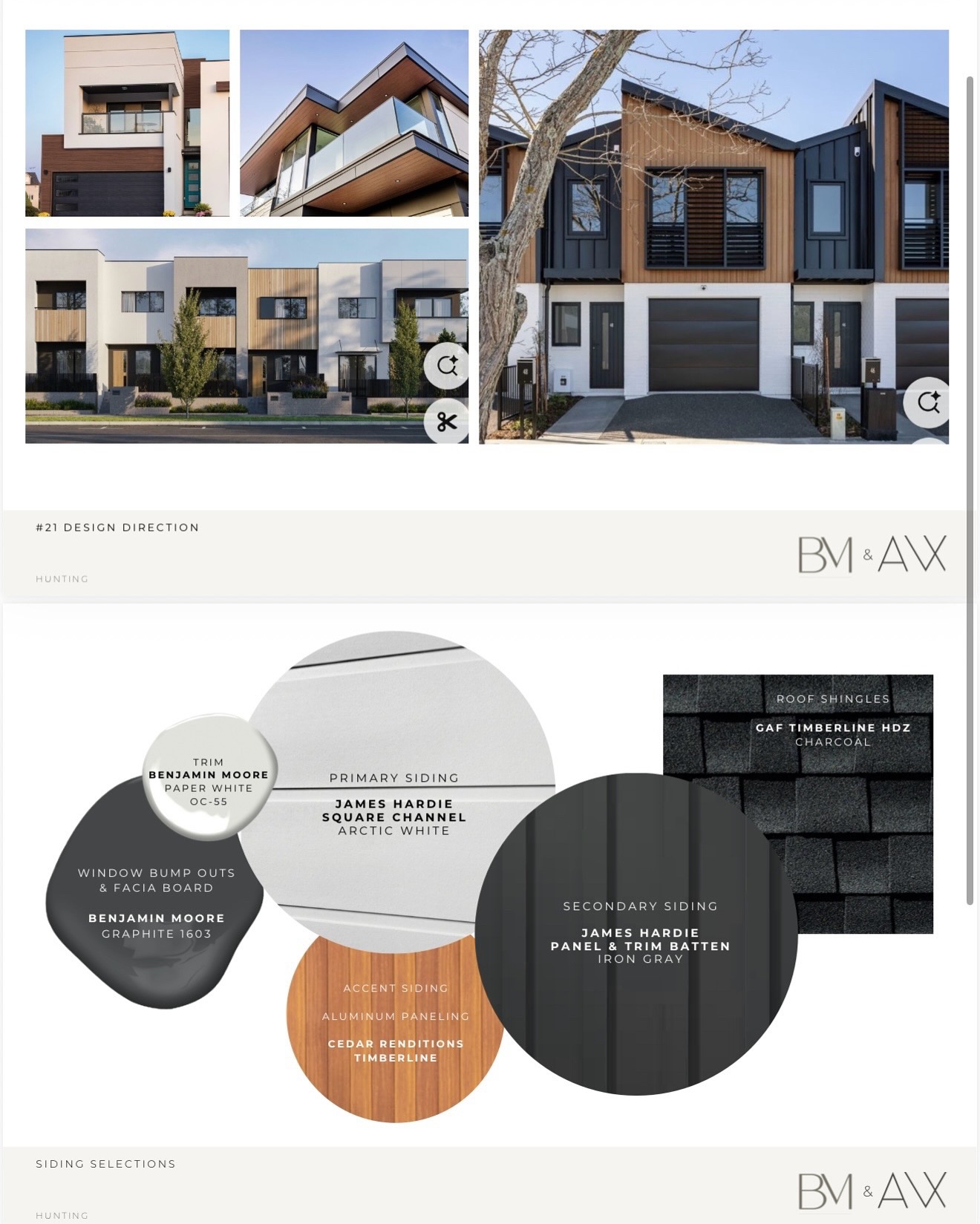 Exterior concepts, material selections, & siding locations✔️
#newconstruction #conteporary #interiordesign #minimal