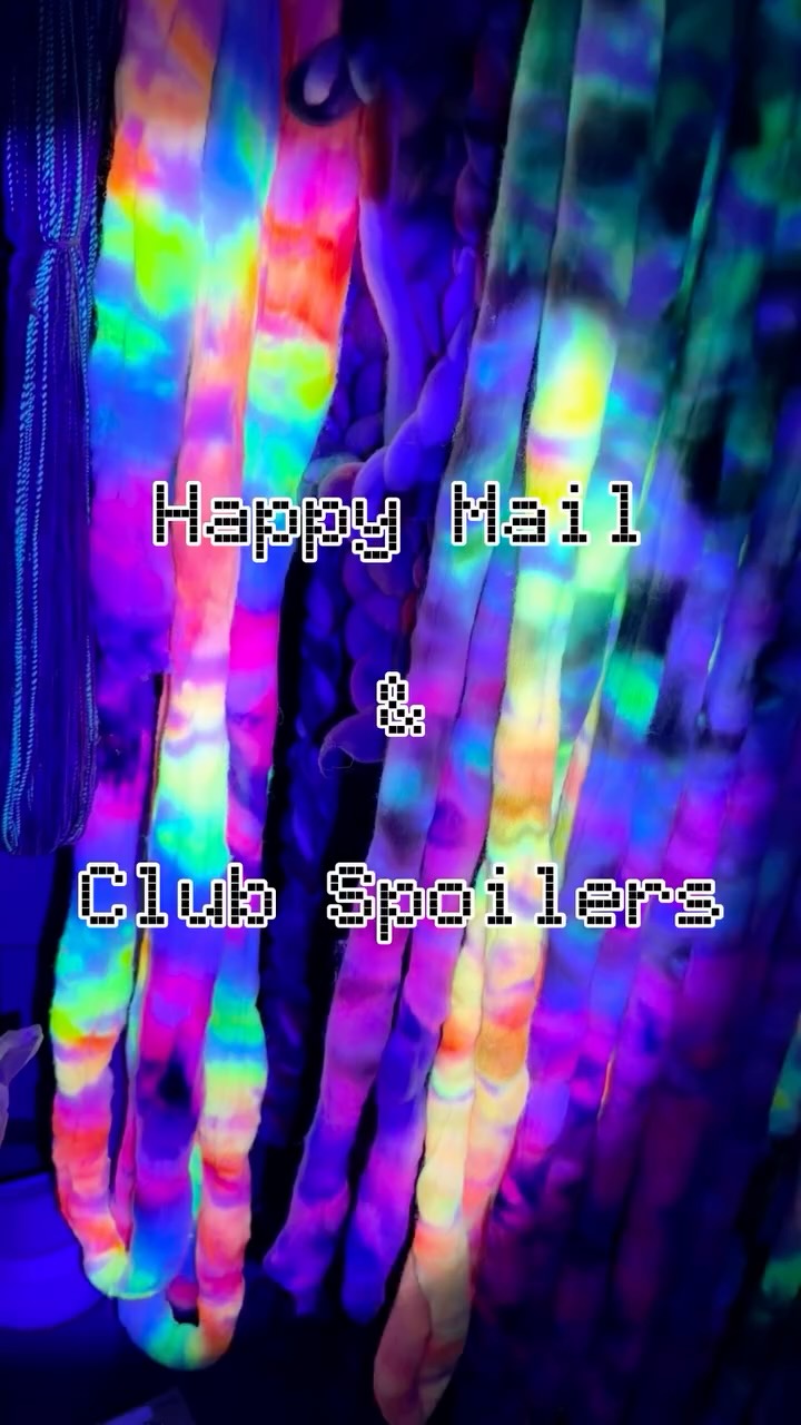 All Club Happy Mail is on its way! Enclosed is the spoilers for both Fiber & Yarn Club! If you missed this month be sure to sign up so you don’t miss next month! We’d love for you to join “the club”!
#yarn #knitting #crochet #fiber #spinning