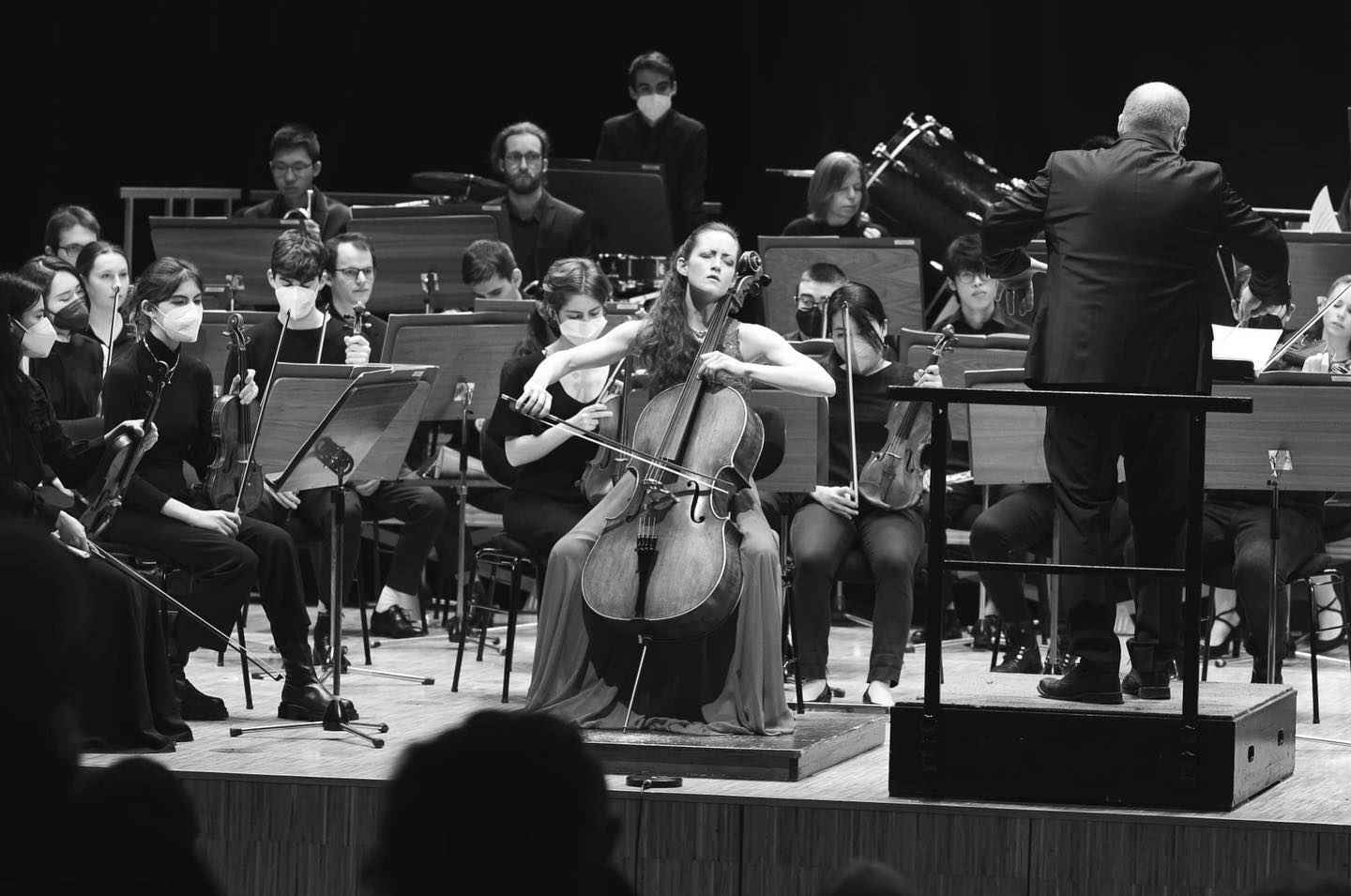 #classicalmusic #soloist #cellists #orchestra #blachandwhitephotography #lovemusic