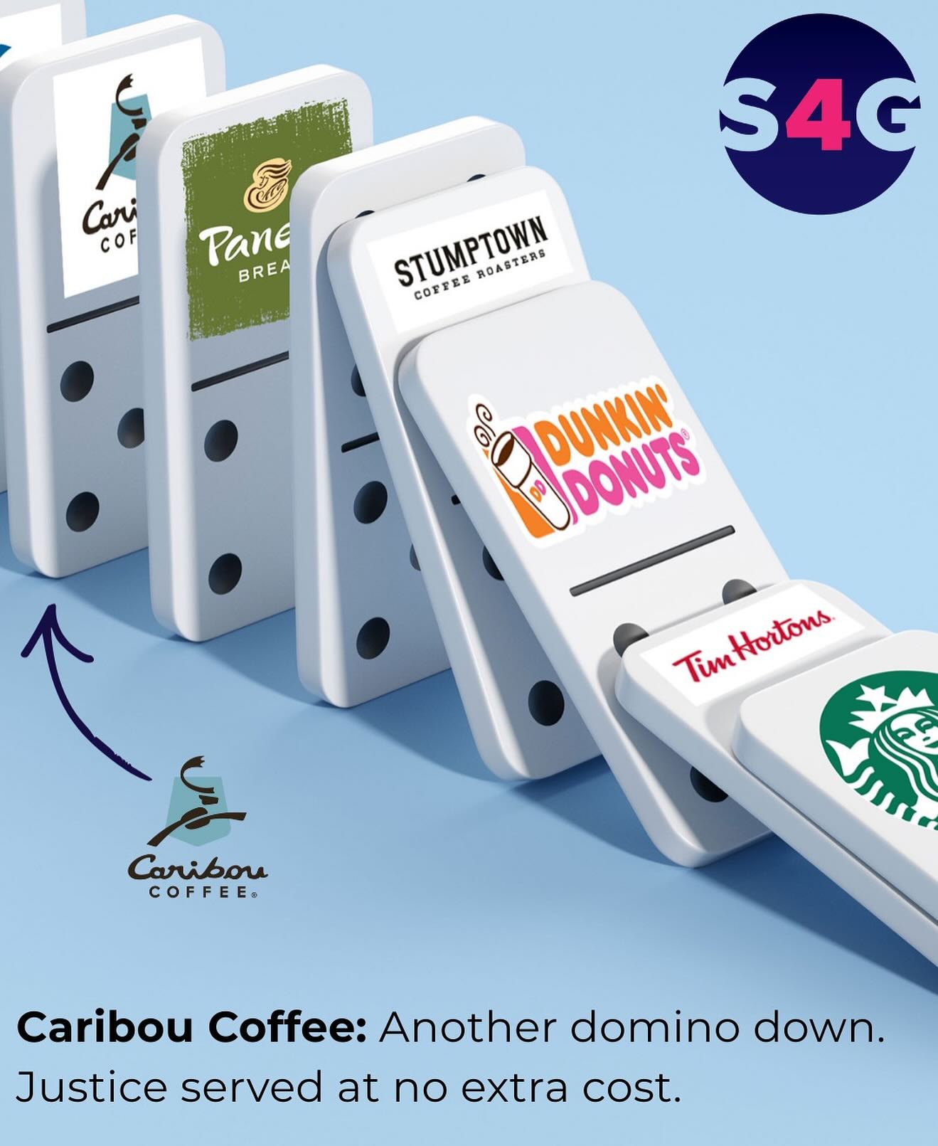 Another major coffee company joins the growing list of chains that are dropping the plant-based milk uncharge! @cariboucoffee has officially dropped the plant-based milk upcharge at all U.S. locations, and there is no longer a penalty for choosing the healthier, safer, cruelty-free, environmentally-friendly milk option. Prior to Jan. 2, 2026, Caribou Coffee charged non-loyalty members up to $1 extra for plant-based milks. Now, ALL Caribou Coffee customers, regardless of loyalty status, can enjoy non-dairy milk for free, as they’ve always deserved.
We’re not stopping here. We fight for Justice — not just as an idea, but for cows like Justice the Cow whose life represents everything wrong with a system that profits from exploitation. This win happened because of community pressure, persistence, and people refusing to accept injustice as “normal.” Thank you to everyone who supports our work, speaks up, and helps push these dominos down. We will not stop fighting until we topple Big Dairy for good 🔥 🐮
#dairyfree #plantmilk #caribou #cariboucoffee #coffee