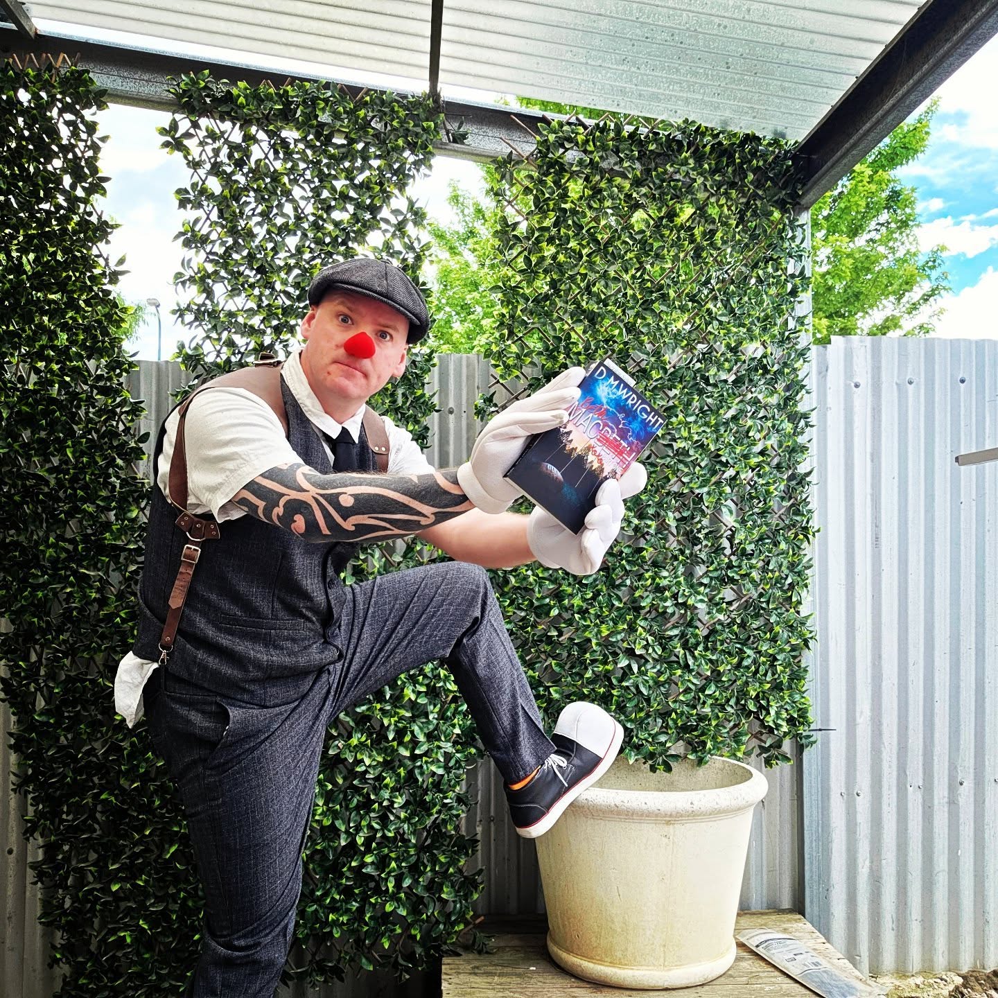 "BETH MAC: Part One" by Australian Author D. M. Wright.
DMWproductionsAus.com (Best viewed on desktop version)
Whether it's the battlefield or the football field, Beth Mac is relentless.
Adored as much as she's feared, Corporal Elizabeth Mackenzie is nothing short of a full-blown enigma. Once awarded the Medal of Honour for her bold and arguably reckless efforts as a soldier, she eventually finds herself inching toward a different type of pedestal — one at Saint Judah's College.
With her eyes on the prize, she's on a mission to take the captaincy, whatever the cost. And one by one her competition violently fall.
Luckily, for Beth Mac, a doting boyfriend and a band of followers are far too easily manipulated for her to have to get her hands dirty. The school has its bets on the Grim Reaper being responsible. After all, that's who carried out the murderous rampage at the school just the year before.
Full of all your classic sorority debauchery, Part One will take you on a journey of mysterious happenings with a down-under twist and a whole lot of slaughter. Bloody, witty and outrageously mad, it's Macbeth like you've never seen it before.
Who knew football could be this deadly?
Amazon.com/Author/DMWright
DMWproductionsAus.com (Best viewed on desktop version)
#booktube #books #bookstagram #booksformen #clown