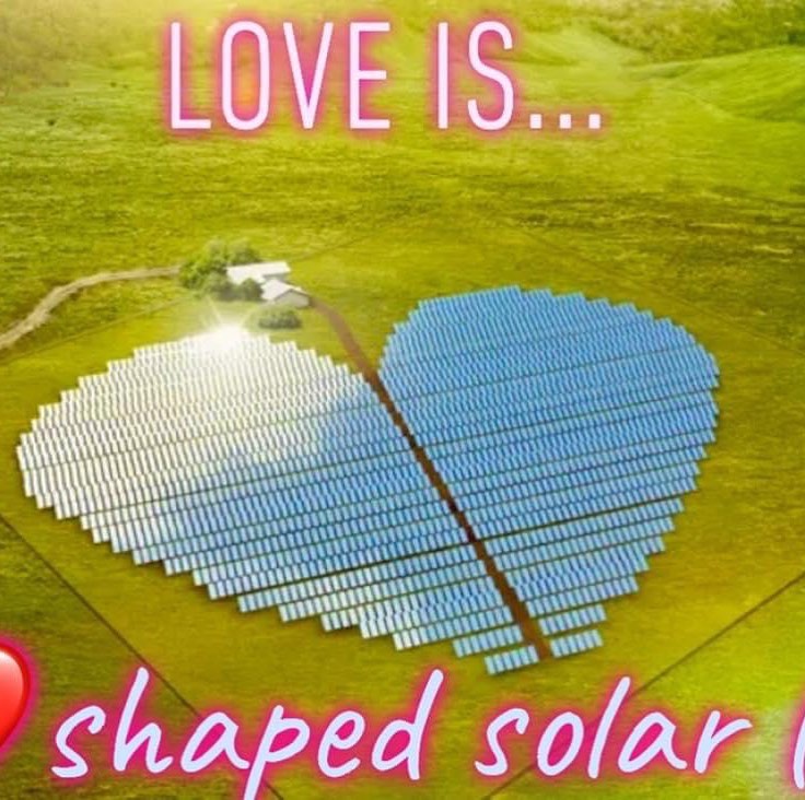 You gave each other your dream home.... now stop renting electricity and start owning it! Visit www.solartruth.org for more information.