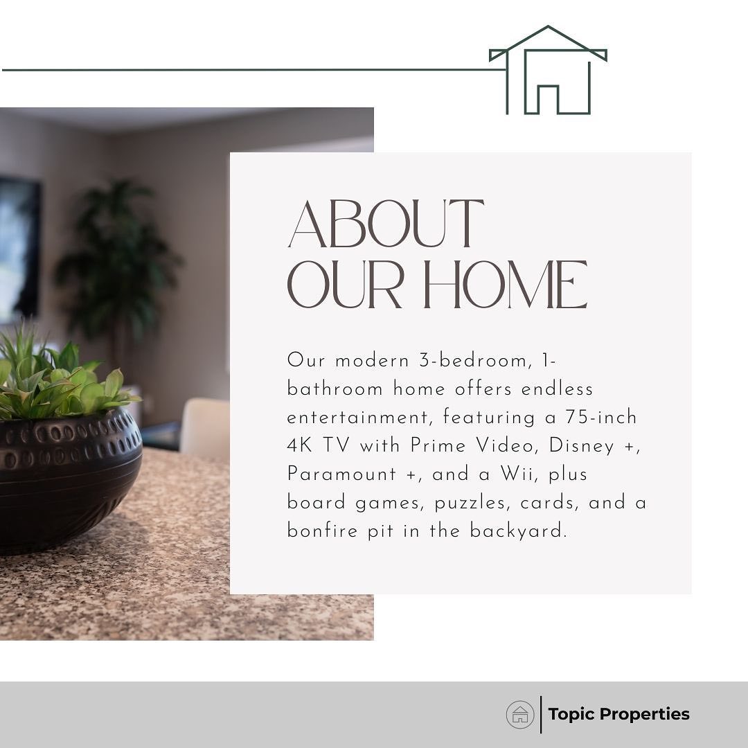 Fun for the whole family, included with your rental 🎮 🎲 What more could you ask for?
Book your stay now at the link in our bio 🏡