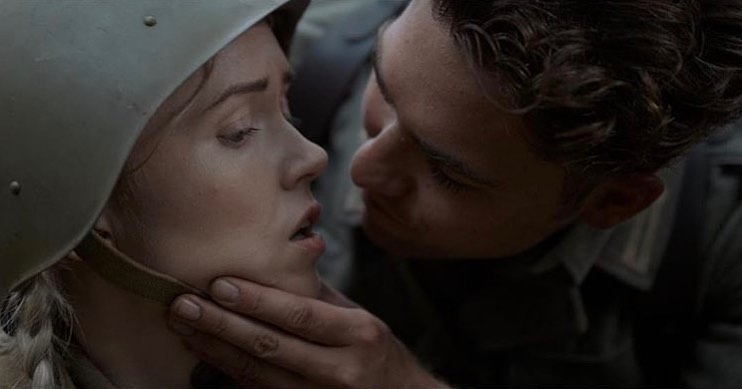 Find someone who looks at you the way @laurajeanmarsh1 refuses to look at Private Hans Leber. Repost from @fire_in_the_hole_productions •
•
•
•
•
WHATS IN YER MOUTH?!!! #ww2 #featurefilm #fillum The Point of No Return #noreturn #norefund #war #nastyboy #leeshhimup #actor