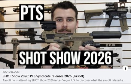 2026 Sneak Peek! PTS Syndicate x SHOT Show 🔥
A big shout-out to Airsoft.nu for visiting our booth at SHOT Show 2026! It was an incredible week showcasing the latest innovations and upcoming licensed projects we’ve been working on.
Check out the full booth tour by Airsoft.nu for an in-depth look at our 2026 lineup!
📺 Watch the video here: https://youtu.be/1apq_DRqeEQ
#PTSSyndicate #Airsoft #SHOTShow2026 #AirsoftNu #TacticalGear FluxDefense QHoneyBadger Masada AirsoftHongKong AirsoftUSA TrainingAndSimulation