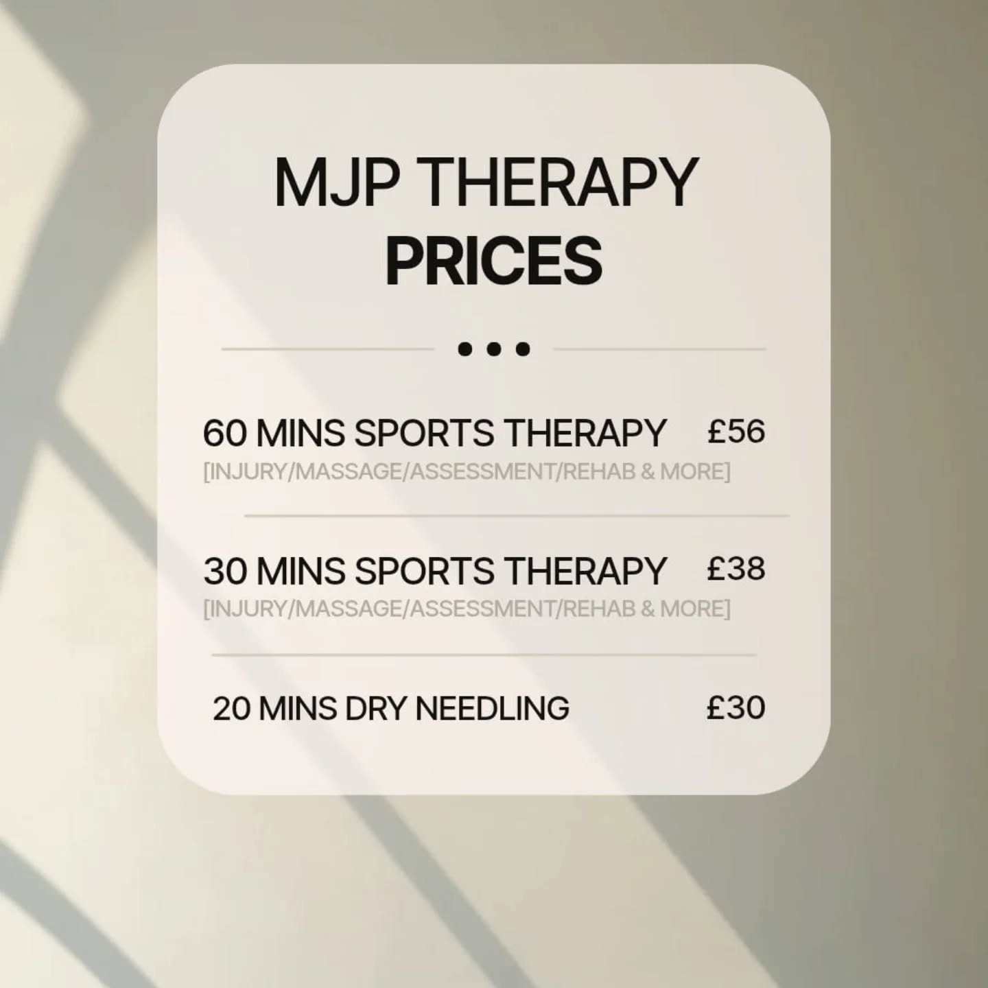 New Prices Alert: Effective 2nd February as shown