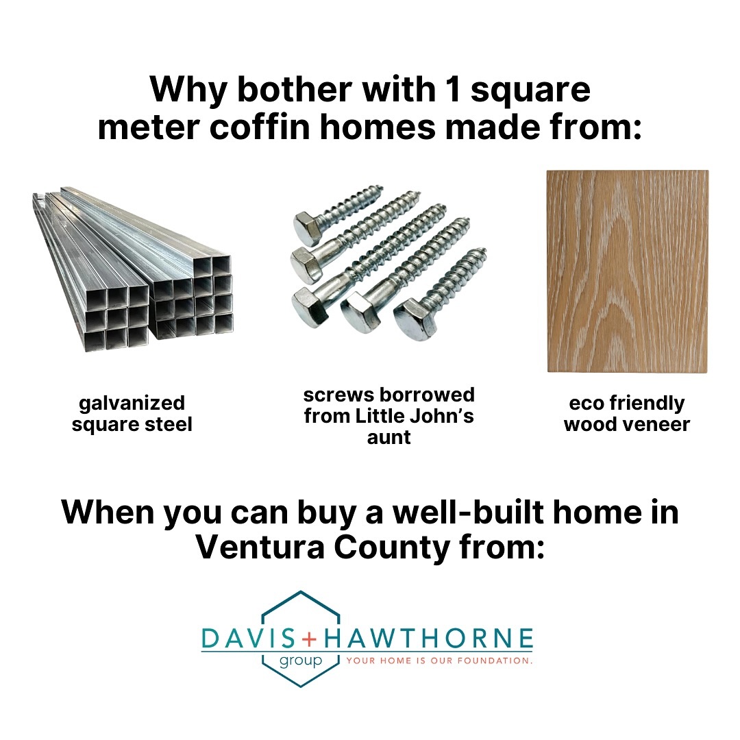 We can't help but chuckle at the interior design memes about Little John on Tiktok and Reels! ๐ Why bother with small rooms expanded using galvanized square steel, expansion screws from his aunt, and eco-friendly wood veneer, when we can help you buy the home of your dreams!๐ก (and that can actually fit little john's family made up of 100 kids)
โโ
#littlejohn #woodveneer #expansionscrews #memes #viralpost #california #housing #ventura #venturacounty #reels #tiktok
