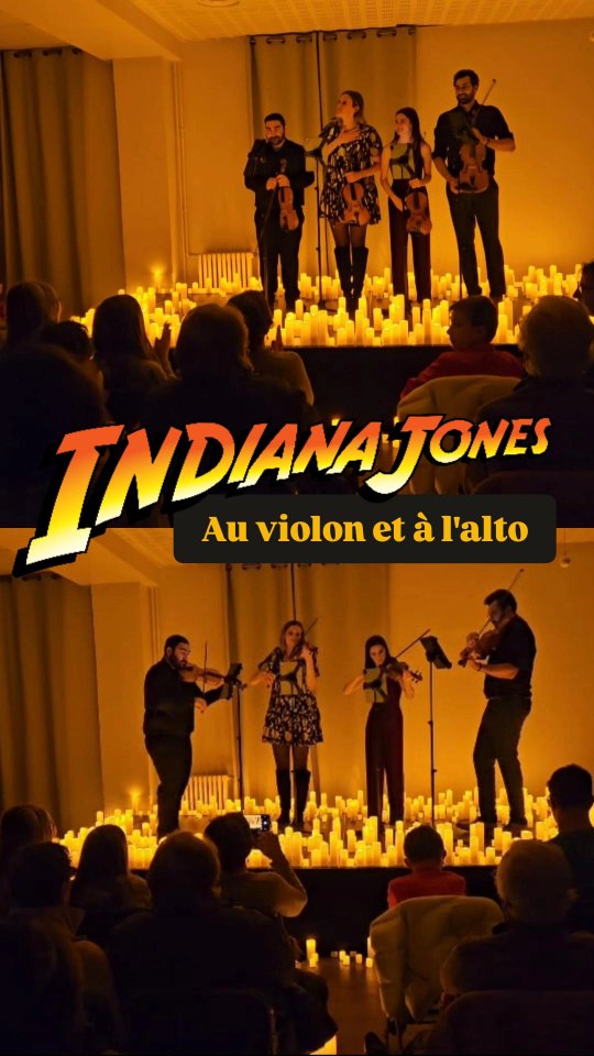 🤠 Souvenir de notre concert au @lecloitremarseille 🕯🎻✨️
Violon | Reprise | Musiques de films | Indiana Jones
#indianajones #violinistsofinstagram #violincover #candlelight #concertàlabougie