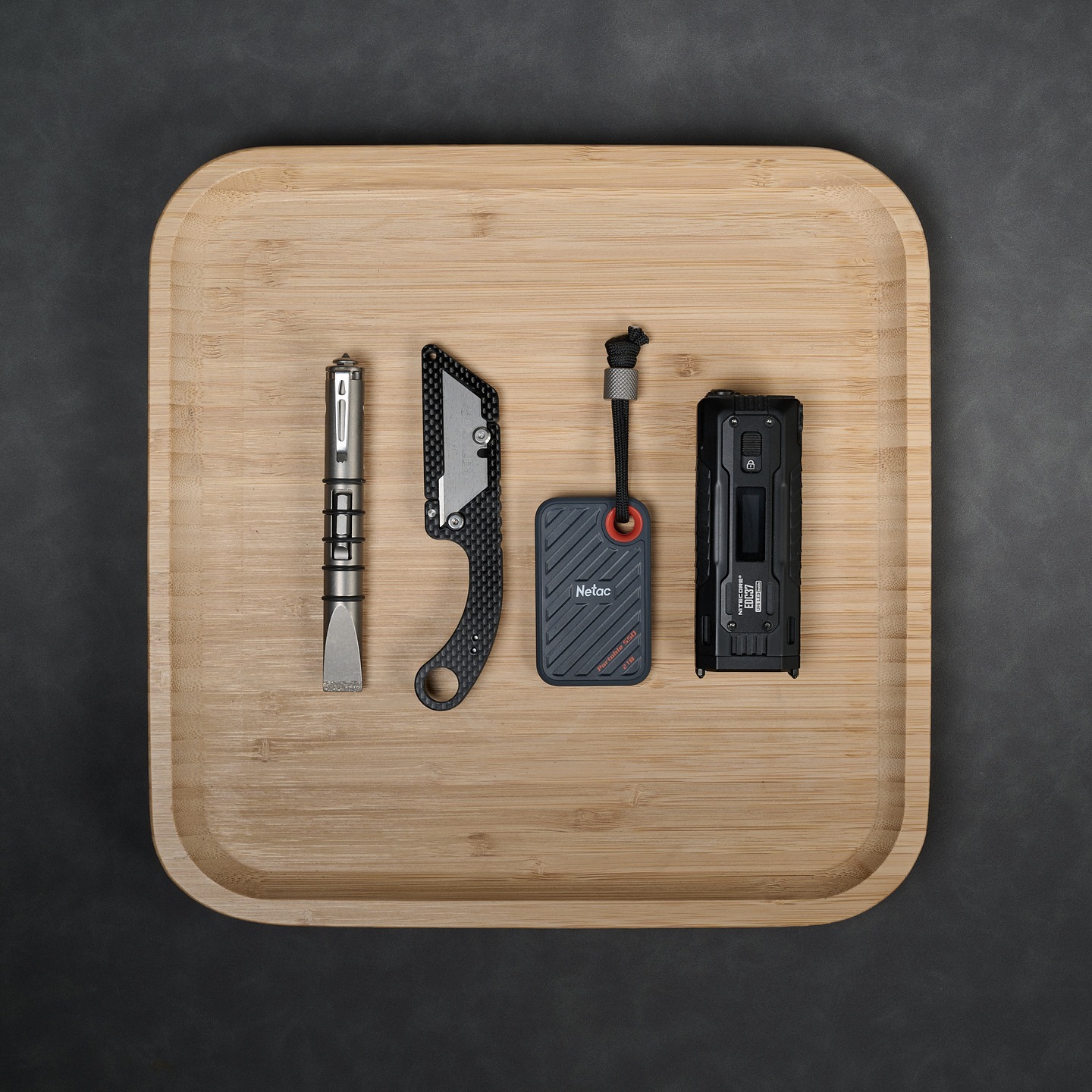 Founder's carry. Keeping it simple and functional this week.