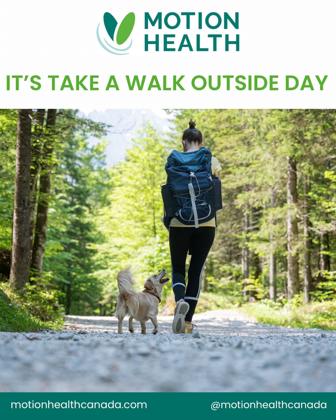 January 20th is
International Take a Walk Outdoors Day.
There are so many benefits, where will you walk today?
ā¢Calms inflammation
ā¢Keeps joints flexible and comfortable
ā¢Reduces stiffness and soreness
ā¢Supports muscles & balance
ā¢Improves circulation and recovery
ā¢Low-impact for joints
ā¢Heart, lung, & metabolic health
ā¢Aids weight management
ā¢Reduces stress and supports mood
ā¢Encourages consistent movement you can do together š¦®š¶š¶š»āāļø