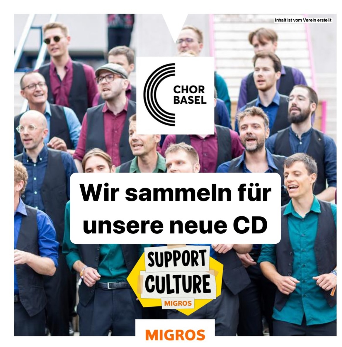 Um unser aktuelles musikalische Profil festzuhalten, planen wir diesen Sommer CD-Aufnahmen zu machen. Es sind dies, seit unserer Gründung vor gut drei Jahren, die ersten Aufnahmen und wir freuen uns sehr darauf.
Wir danken für eure Unterstützung.