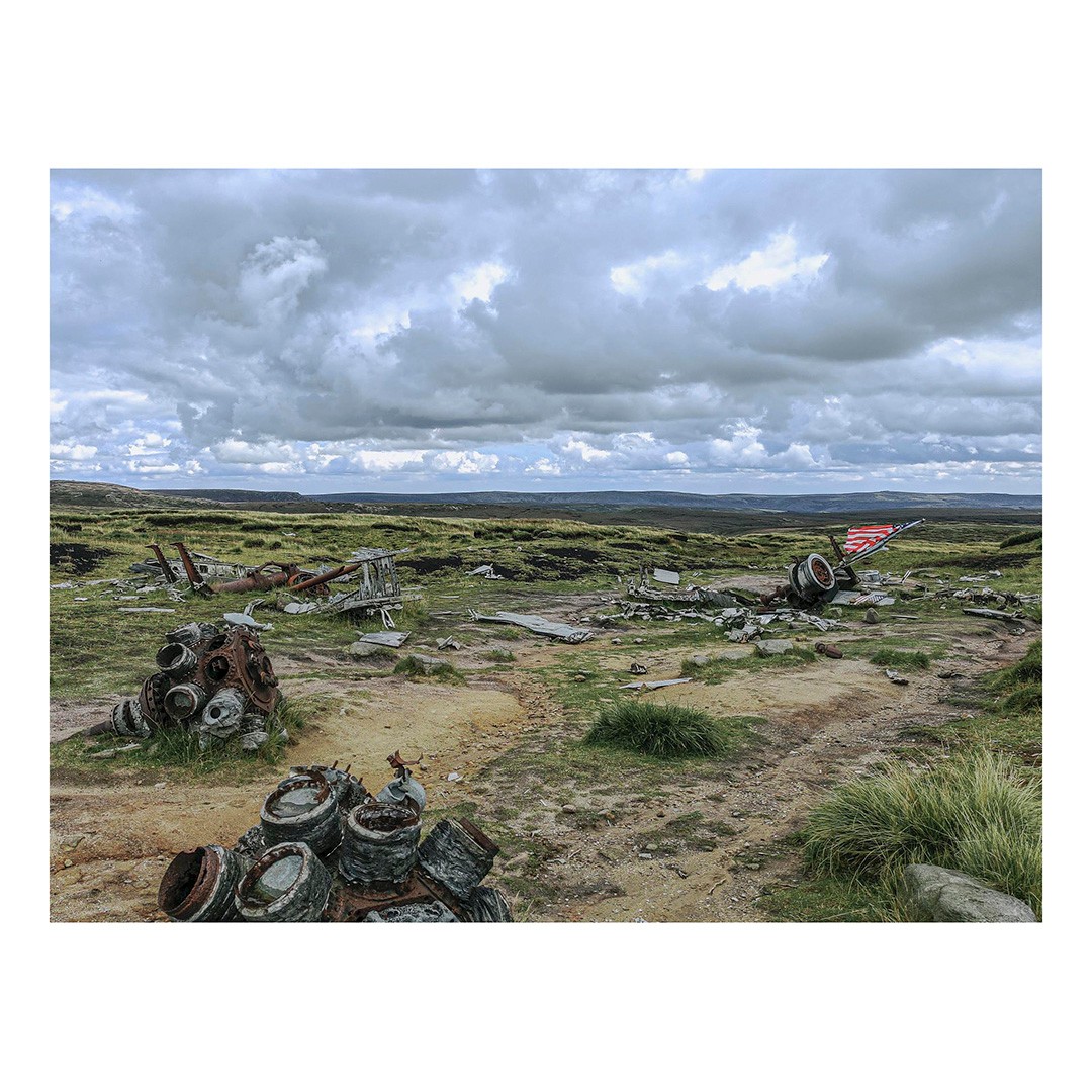 #bleaklowbomber #peakdistrict #glossop #crashsite #b29 #snakepass #senseofplace #placephotography