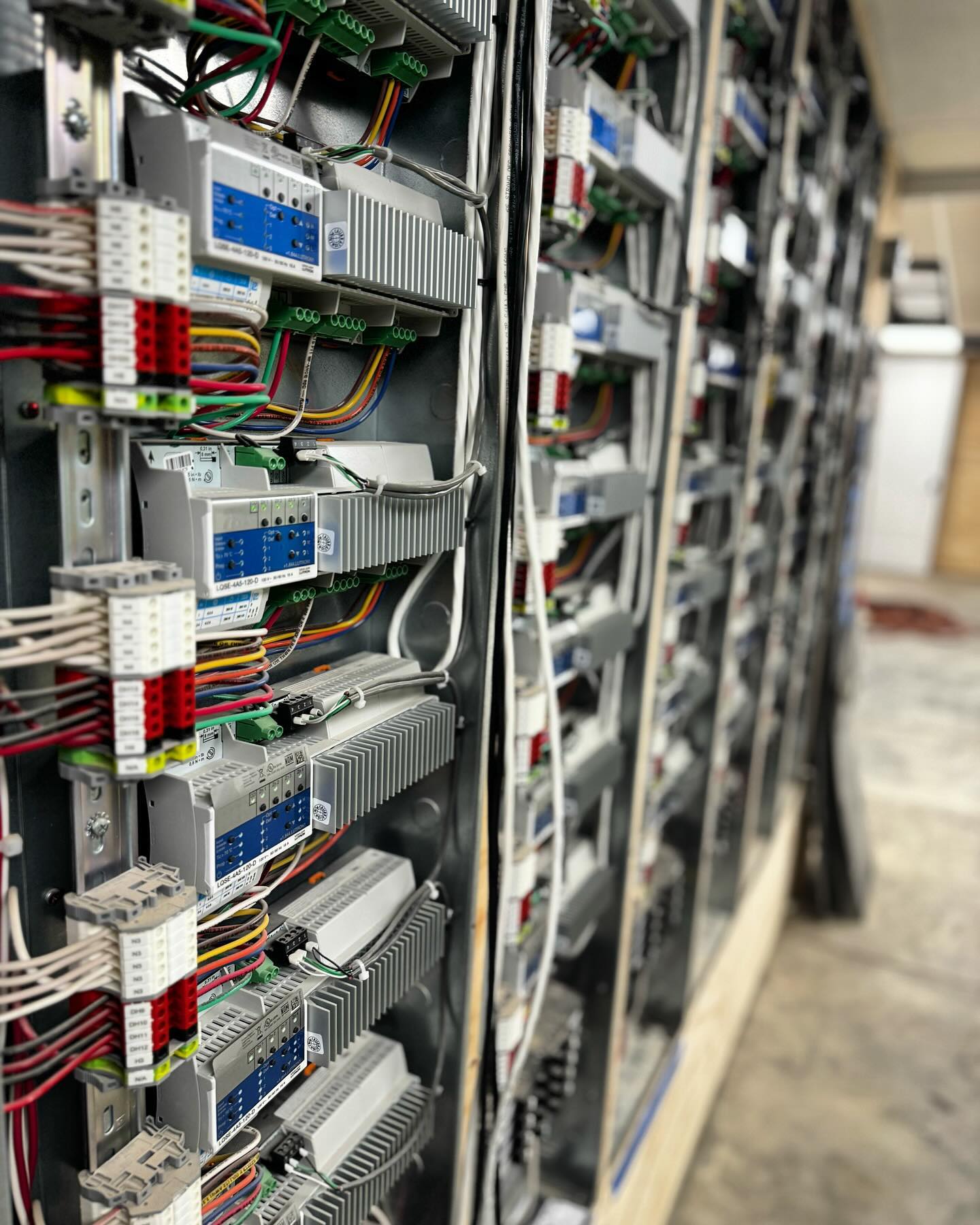 Just a few lighting loads #lutron