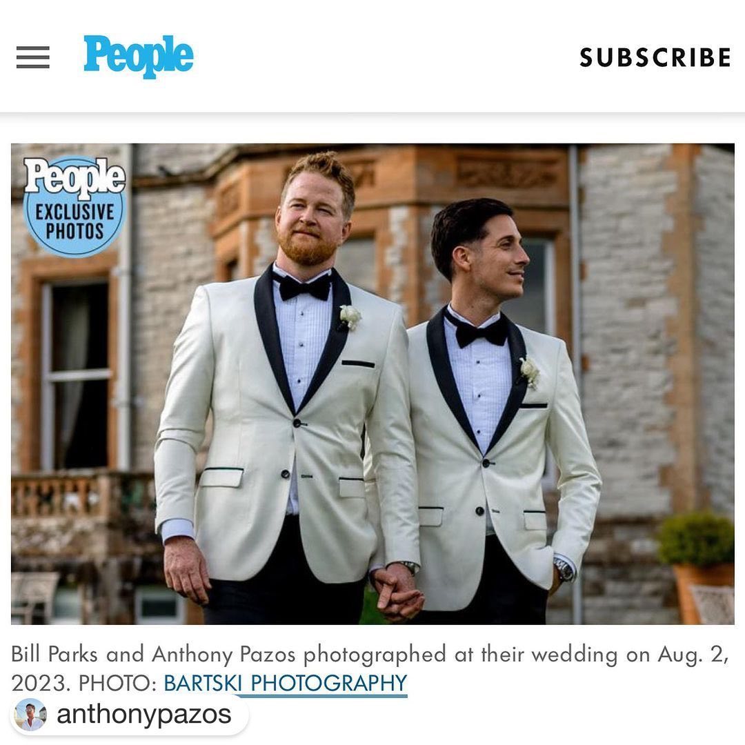 #Repost @anthonypazos with @get.repost
・・・
So excited I got to marry my best friend 💍 thanks to @kellykpr @people for featuring our wedding 💒 more pictures to follow