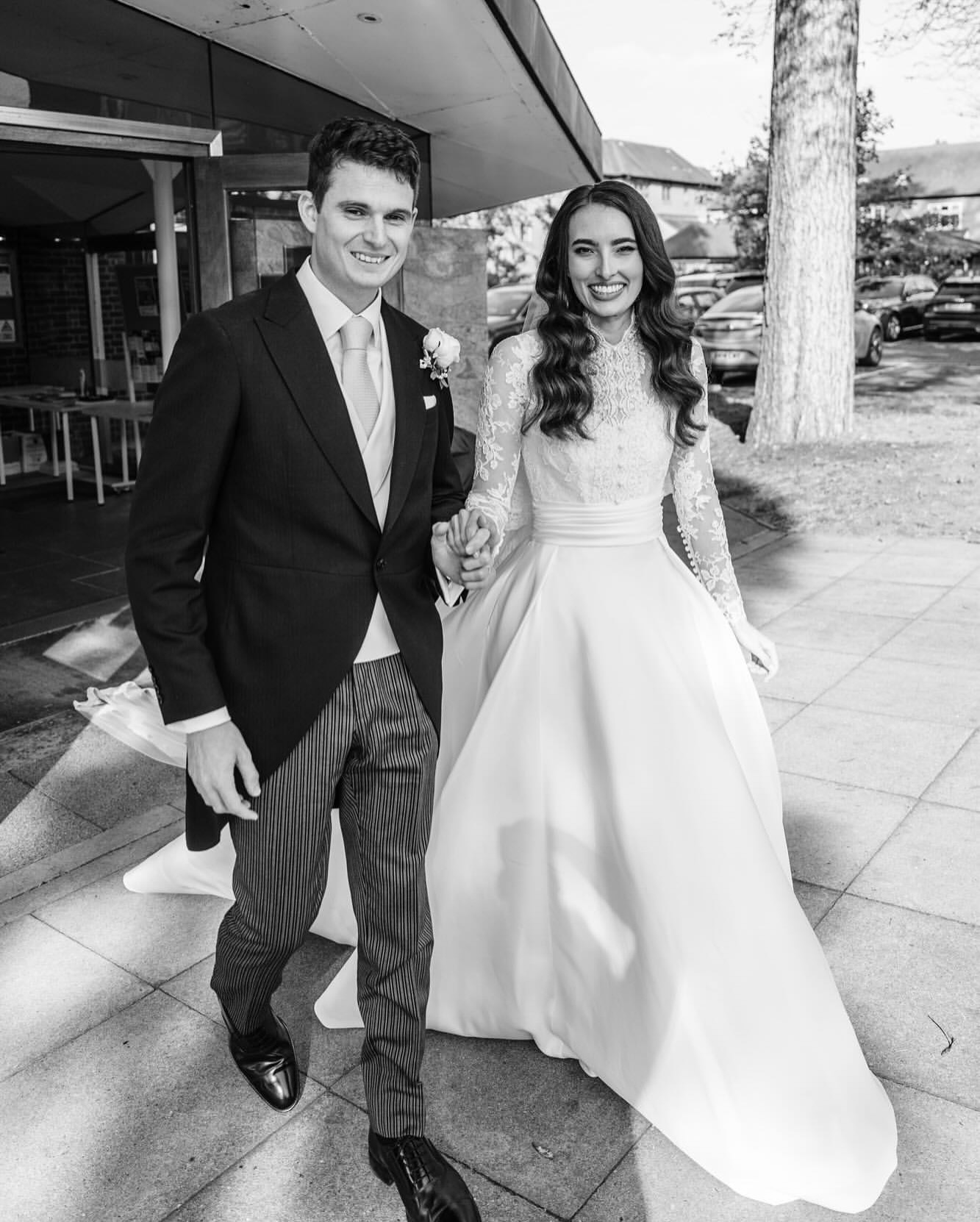 Lucy discovered this BREATHTAKING gown, and we knew it had to be hers. We had it brought over from Rosa Clara Barcelona especially for her bridal appointment — a moment as unforgettable as the dress itself.
“Thank you so much for all your help and support during my wedding dress journey. My wedding dress dreams truly came true! I’m especially grateful that you went above and beyond to have the dress I wanted shipped in, and for all your helpful advice and recommendations along the way — from the veil to the shoes to the alterations. The whole experience was seamless and so special. I couldn’t have asked for a better team to bring my bridal vision to life! Thank you Emilie and Stephanie x “
Congratulations to Lucy & Tom
Photography @julietmckeephotography
Hair & MUA - @chantellesmithmua
Dress - @mayandgracebridal
Flowers - @fineflowersco
Venue - @greatfosters #mayandgracebridal #classicweddingdress #gracekelly #surreybridalboutique #ballgownweddingdress