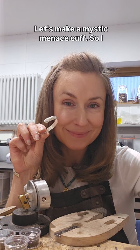 🌟This isn’t just jewellery — it’s ritual in motion.
Every stone, every mark, every moment is chosen with intention.🌟
✨️In this Mystic Menace Cosmic Princess cuff, I’ve set 5 powerful stones to anchor power into your field. Each piece is forged slowly, by hand, and with soul.
☀️Most cuffs are created on commission, made specifically for the wearer.
And when I feel the call — I make one-offs.
If you’re feeling the pull, email me at contact@lydiadesigns.co.uk to begin the process.
You don’t wear this.
You become it.
Drop a 🖤 if you felt the energy through the screen.
#TalismanJewellery #MysticMenace #SpiritualAdornment
#SacredFemininePower #WitchMade