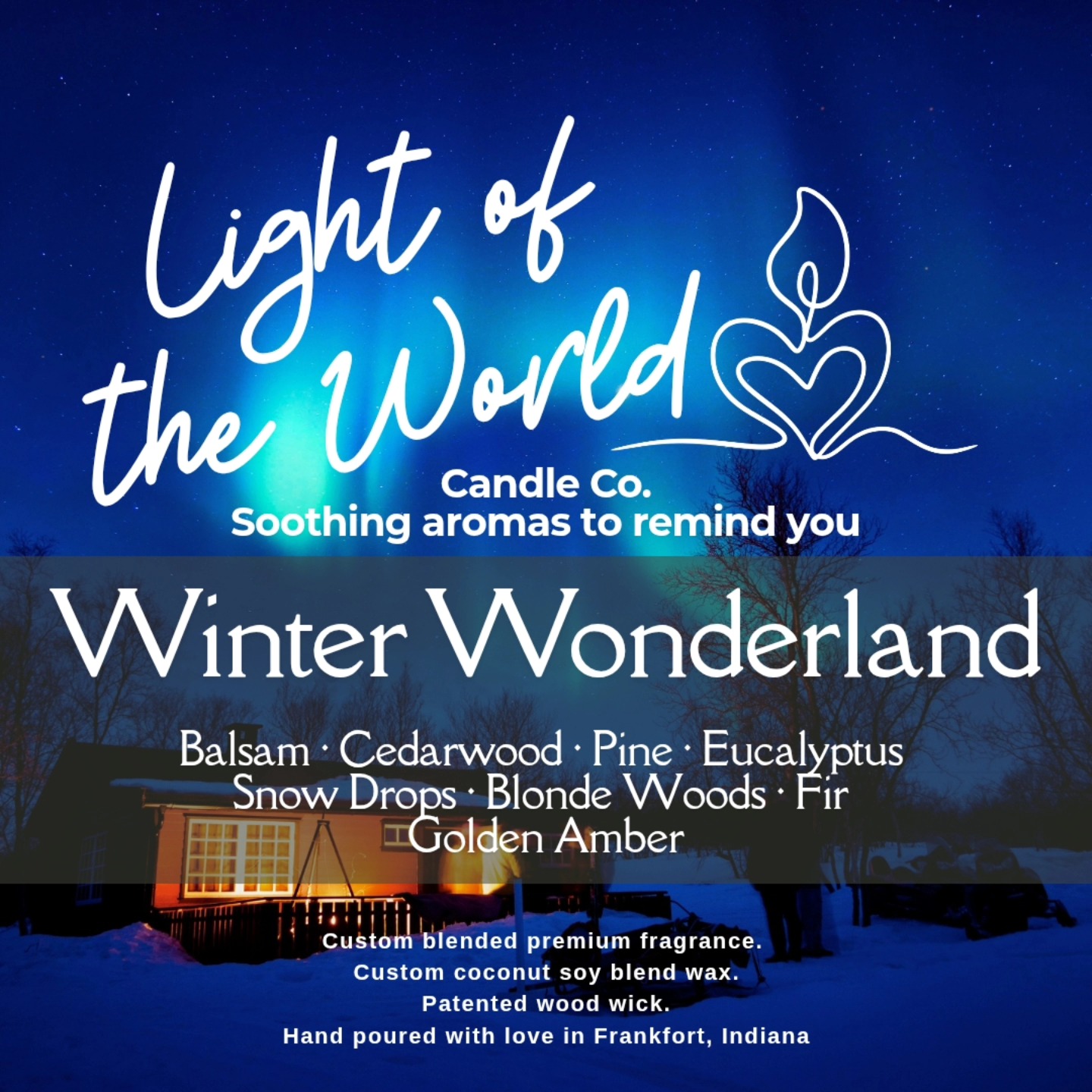 Bring the cozy essence of winter into your home with our Winter Wonderland candle! 🌲 This delightful fragrance combines balsam, cedarwood, and pine for a refreshing experience. Perfect for any season! Get it now: https://wix.to/lgZpueU #WinterWonderland #Candles #homefragrance #woodwick