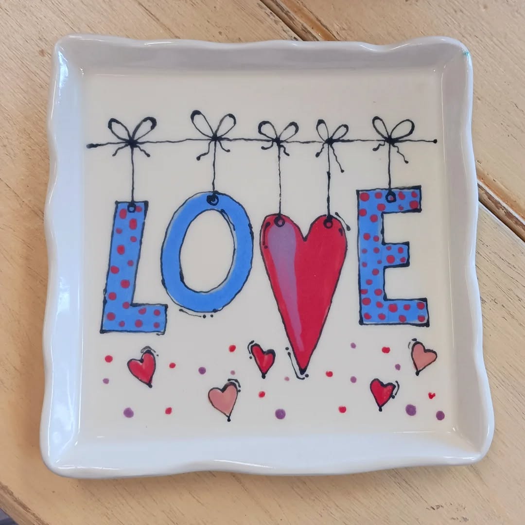 Want to share some love? We can help with that ❤️
.
.
#valentines #ceramicheart