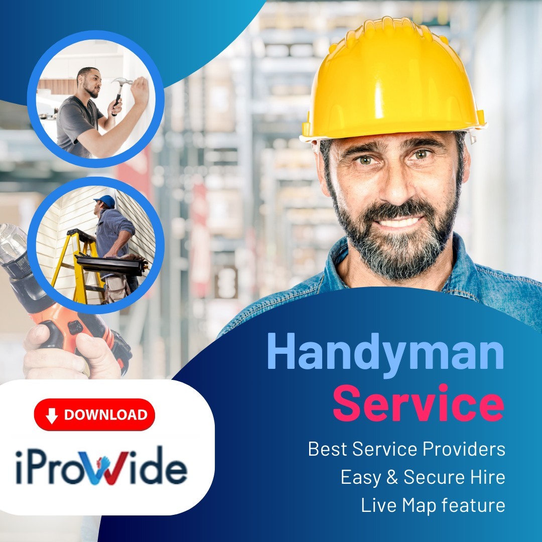 Hire Handyman in DMV Area: DC, Maryland and Virginia
- Affordable services
- Licensed & Insured Handyman
- Same-Day Services Available
- Secure Payments
Download iProWide and hire local service providers such as handyman, cleaning, babysitter, pet sitter and more!
www.iprowide.com
#washingtondc #dmv #maryland #virginia #igdc #washington #mydccool #rockvillemd #rockvillemaryland #mocoshow #handymandcarea #plumberdc #thumbtack #serviceprovidersnetwork #homeserviceproviders #washingtondc #redskins #mydccool #dcnightlife #washingtonmonument #dclife #districtofcolumbia #dmvevents #lincolnmemorial #dcevents #washingtondcweddingphotographer #washingtondclife #washingtondcrealestate #washingtondcfood #washingtondcphotography