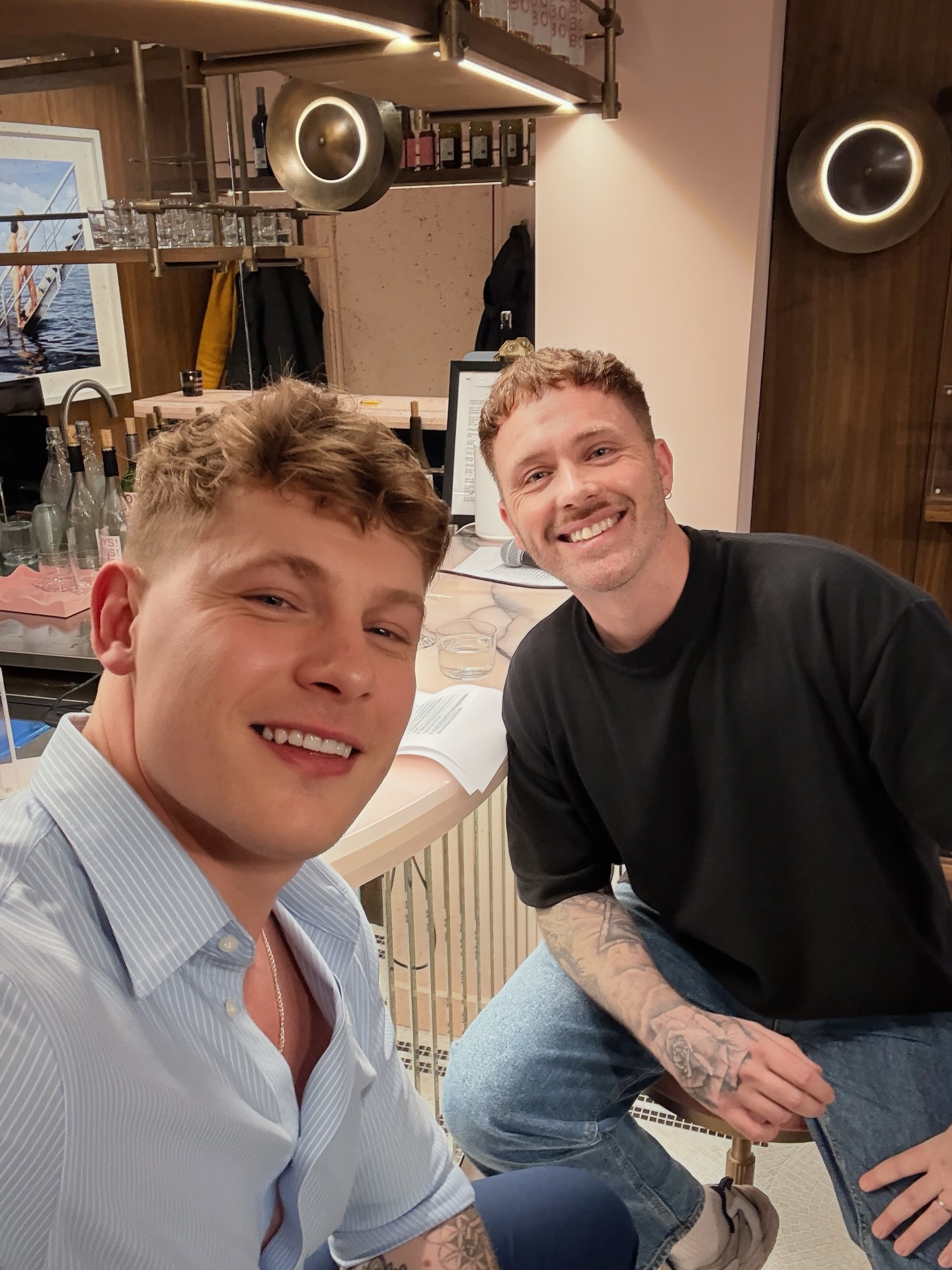 What a privilege to interview @carlcashman91 for The BOYS! BOYS! BOYS! podcast tonight…