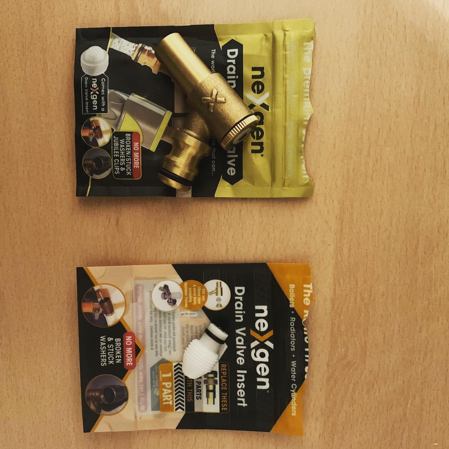 Got these samples through the post today from @nexgenplumbingproducts can’t wait to get a stock of them on the van, everyone in the game knows how’s annoying stuck/broken drain tap washers are🤬 I can’t say it enough these are an absolute game changer! Such a simple but effective design! Well done my man 🙌🏻