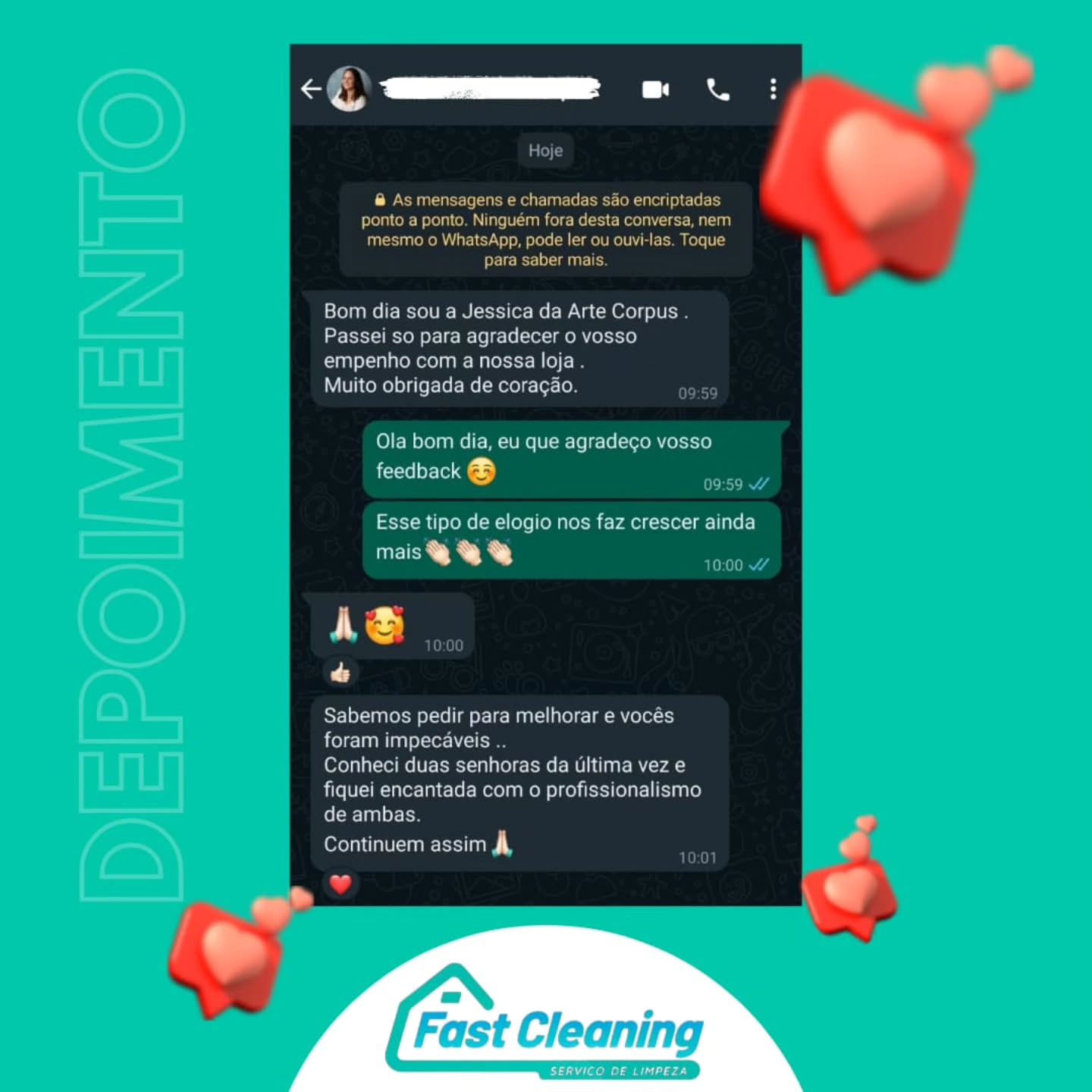 ⭐ Clientes satisfeitos são a nossa maior motivação!
Este tipo de feedback confirma que estamos no caminho certo: oferecer limpezas de qualidade, com confiança, atenção ao detalhe e resultados que fazem a diferença.
Obrigada a todos os clientes que confiam na Fast Cleaning!
💬 Já utilizou os nossos serviços? Deixe a sua opinião nos comentários — ela é muito importante para nós!
#FastCleaning #ClientesSatisfeitos #FeedbackPositivo #Confiança #moitasetubal