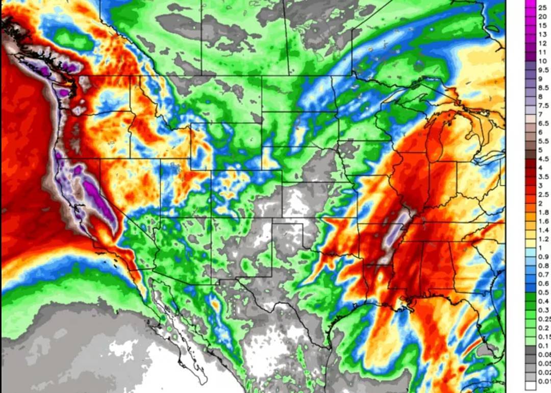 According to this it looks like the groundhog was right! That's a whole lot of liquid heading our way. Don't put away those powder skis yet! #winterreturns #skiutah #skiing #utah #elnino #parkcity #deervalley #solitude #snowbird #brightonresort #sundance #shuttleparkcity #powder #powdermountain #snowbasin #slc