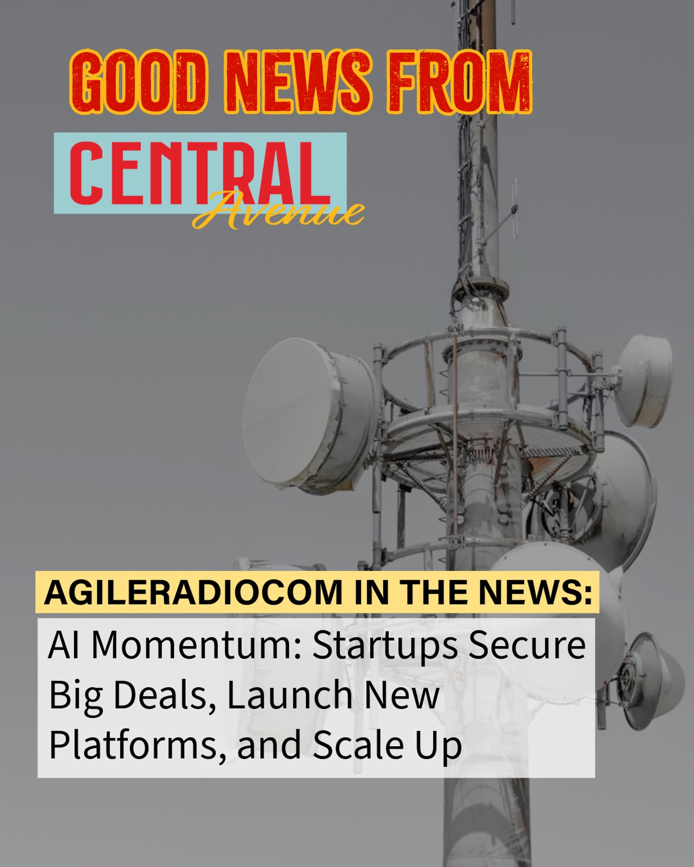 We are thrilled to see the incredible innovation happening right here in our district! A huge shoutout to AgileRadioCom, a standout member of our community located at the STEAM Garden.
Recent reports from the Center for Economic Growth (CEG) highlight how AI momentum is surging in the region, and AgileRadioCom is leading the charge. By securing significant deals and scaling up their cutting-edge platforms, they are proving that Central Ave is a premier hub for tech and entrepreneurship. 🚀💻
We are so proud to have such forward-thinking startups calling Central Ave home. The future is bright, and it’s being built right here in our neighborhood!
Check out the full story on the CEG website to learn more about the AI boom in our area. 🔗