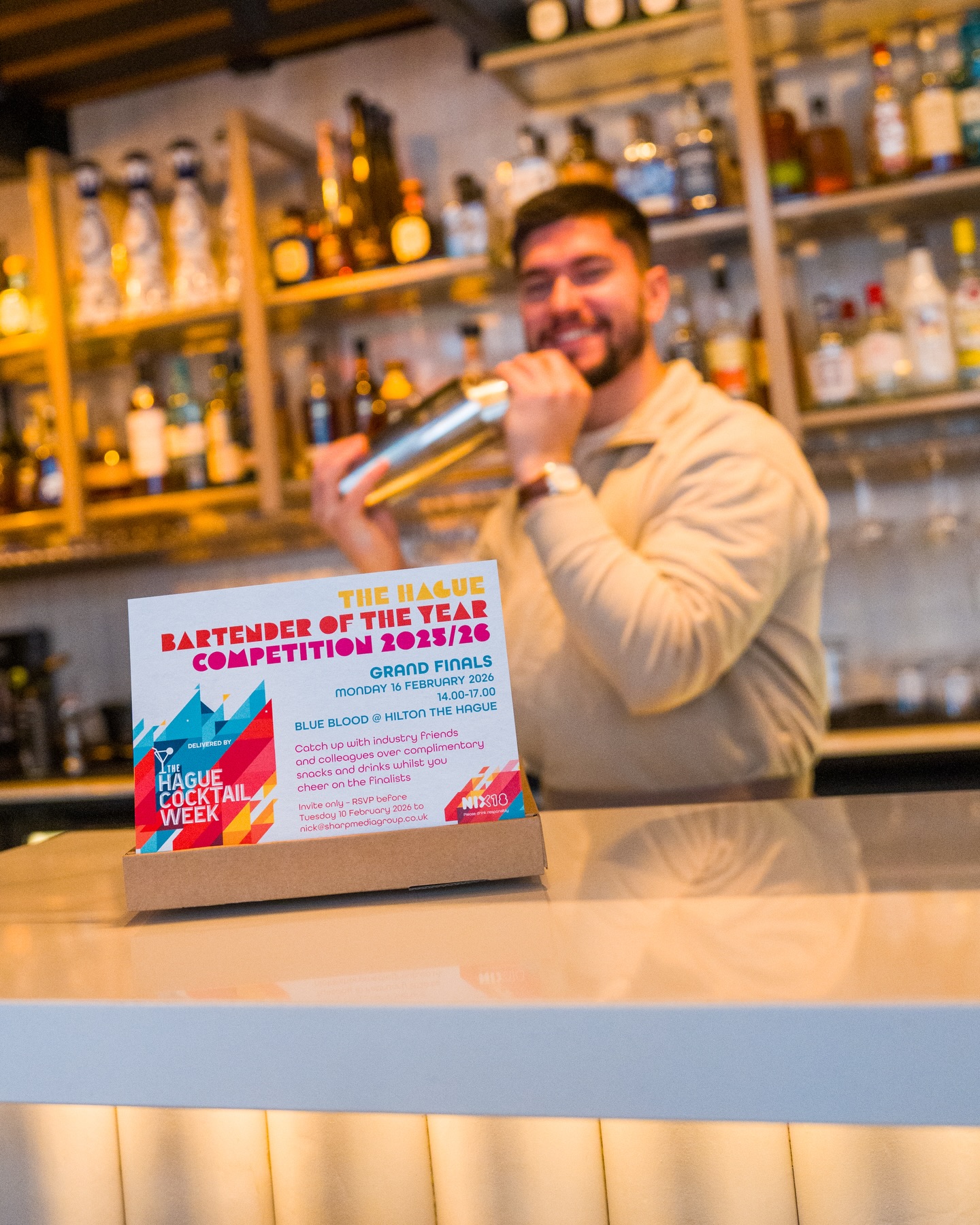 We’ve been out and about dropping off our Bartender of the Year competition boxes! Great to see some happy faces as we get the ball rolling.
Good to catch up with @chris_asimakis from @metropoledenhaag one of our finalists from last year.
Are you a venue in den Haag with an amazing bartender? Then pop us a message for a competition box, the initial deadline has passed, we might still have some competition boxes left over 😉
#thehague #denhaag #bartenders #competition