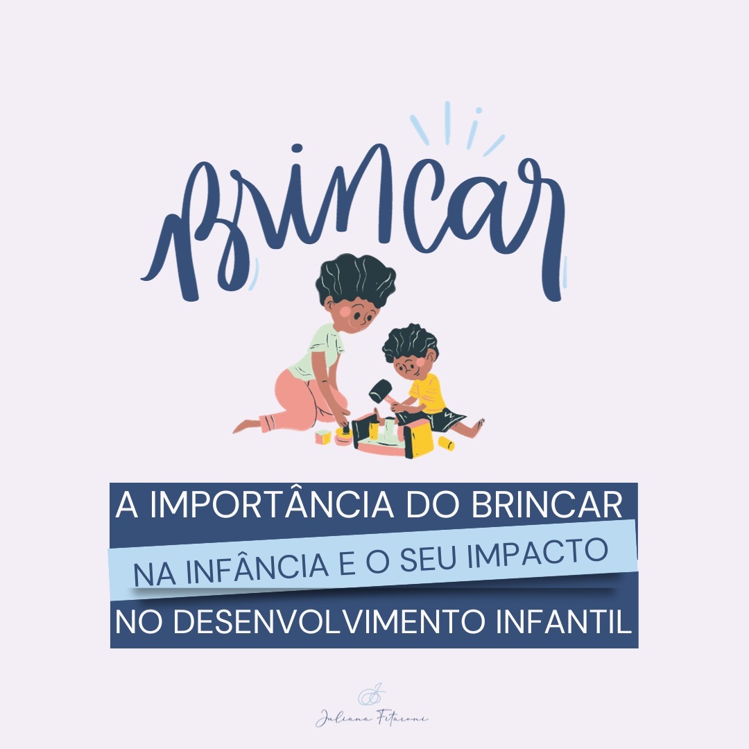 Olá, pessoal! 🌻
Vocês sabiam que eu sou psicoterapeuta infanto-juvenil?
Desde pequena, sempre amei crianças! No meu estágio específico, comecei minha experiência com crianças e adolescentes! Isso há mais de 10 anos!
Amo esse universo lúdico e o pensar o desenvolvimento humano e famílias! Vou trazer por aqui algumas curiosidades sobre essa área!
Você sabia que o ato de brincar desempenha um papel crucial no desenvolvimento infantil?
O brincar é uma tarefa fundamental para o desenvolvimento físico, cognitivo, emocional e social das crianças.
Por meio do brincar, as crianças exploram o ambiente ao seu redor, experimentam diversos papéis, desenvolvem habilidades e adquirem conhecimentos sobre si mesmas e sobre os outros.
Essa prática contribui para o crescimento físico, estimula o pensamento criativo, fomenta habilidades sociais e emocionais, e cria um ambiente lúdico no qual as crianças podem ser autênticas, experimentar e aprender de maneira prazerosa. Assim, é essencial que pais, professores e a sociedade em geral compreendam, reconheçam e disseminem o valor do brincar na vida das crianças.
Vocês brincaram quando eram crianças? Brincam com as suas crianças?
É sempre tempo de resgatar isso! 😊
Juliana B. Fitaroni
Psicóloga
CRP 18/02964
#psicoterapiainfantil #psicoterapiainfantojuvenil
#psicoterapiacuiabá