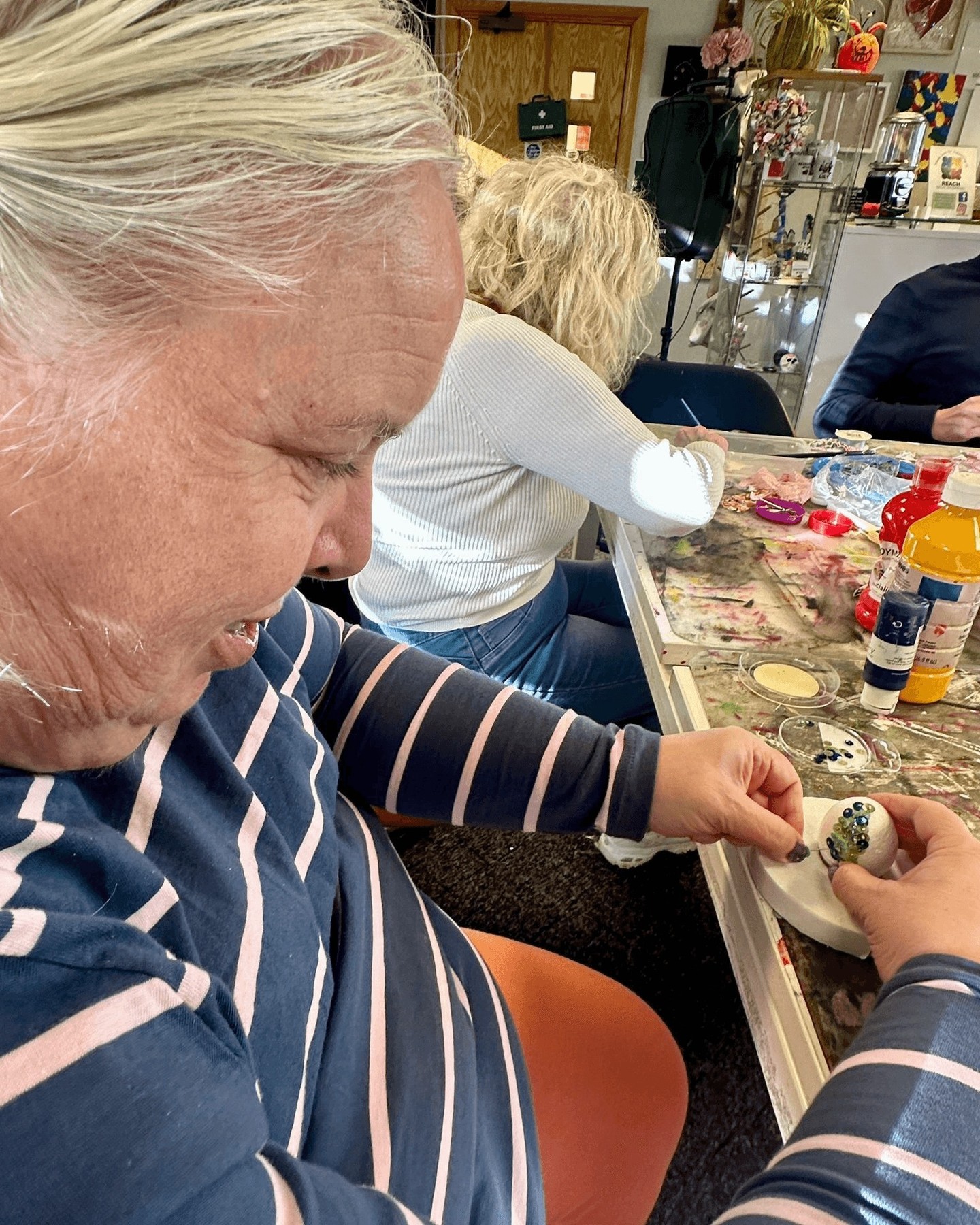 Richard and Marie have been working on our Easter product range, decorating eggs, packing items and pricing cards ready for sale 😍
These activities build commercial awareness, attention to detail and responsibility, while giving individuals ownership over real products that are prepared for customers.
It’s purposeful work that reflects our commitment to replacing passive activities with genuine enterprise.
Find out more on our website - link in bio.