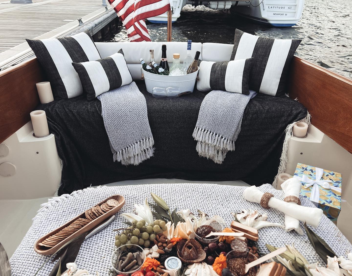 From basket to boat, we got your Yacht Picnic excursion covered.
Contact @flagshipcharter and @pbpicnics for your full set up experience.
You literally only have to show up!
Throws by @the.komorebi.collection
Curation by @salengland
.
.
.
.
#luxurylife #yacht #sailing #design #luxuryyacht #yatch #luxury #yachtcharter #lifestyle #yachtlife #yachtdesign #superyachts
#charcuterieboard #grazingboard #picnic #picnicbasket #picnicdate #picnicday #picnicideas #picnicinthepark #picniclife #picniconthebeach #picnicrollsurabaya #picnics #picnicstyling #picnicsurprise #picnictable #picnictime #picnicvibes #summertime