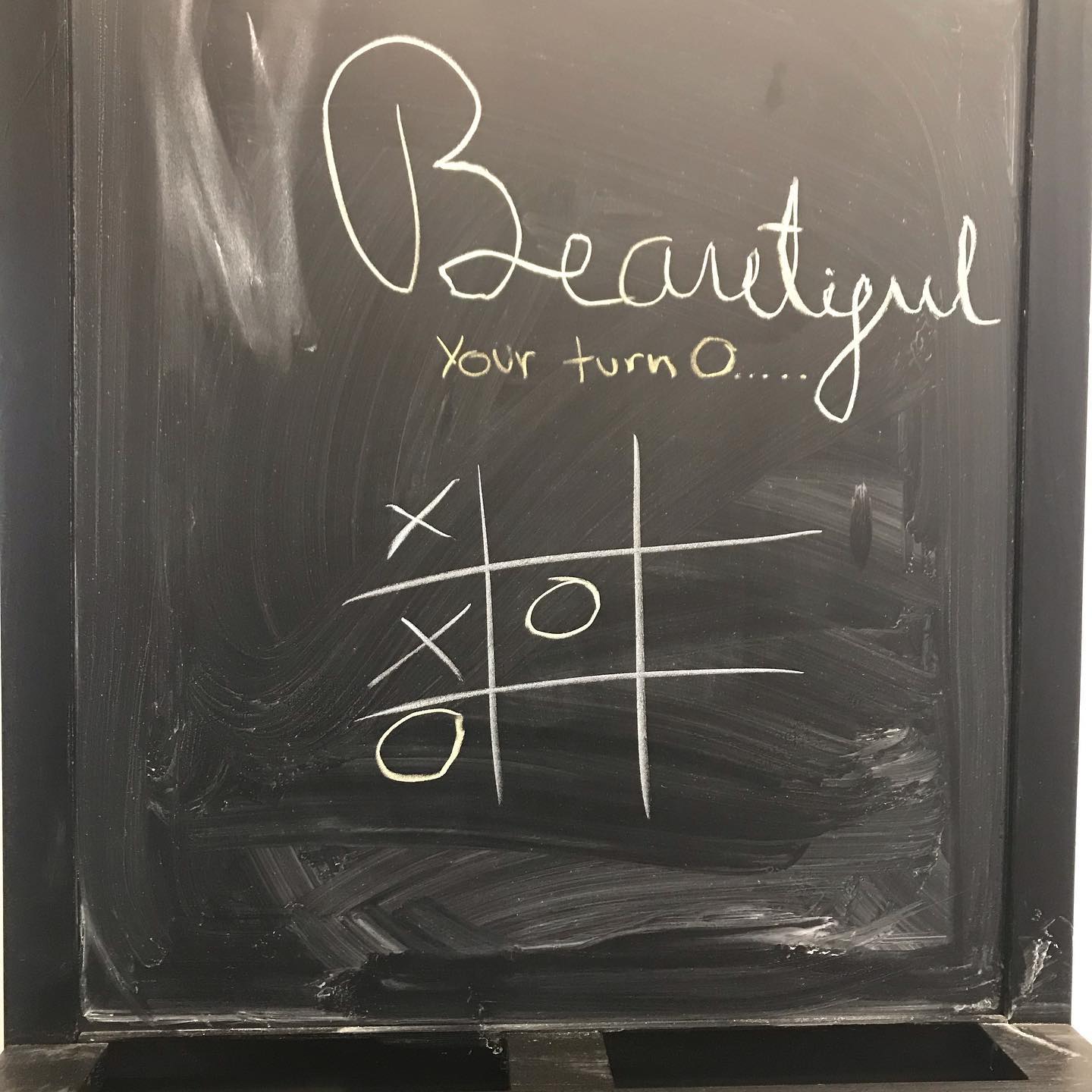 Fun in the time of corona. I hav an on-going mystery tic-tac-toe game going on when I venture to my office to collect things. #forresterlactation