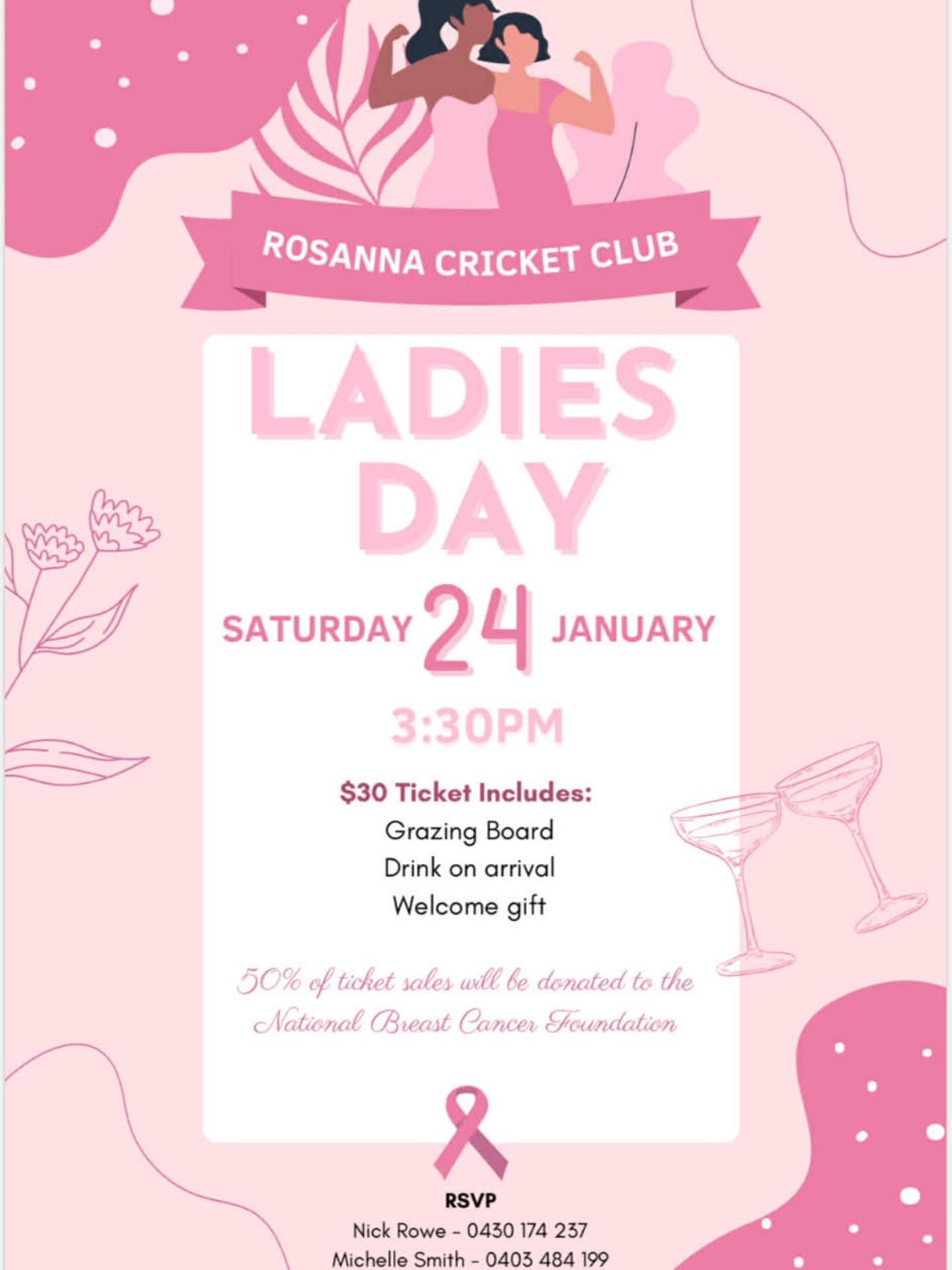 Coming up this weekend!
Make sure you get your RSVP’s in for what will be a fantastic day for a great cause 🩷
Please note the start time has been moved back to 3:30pm.