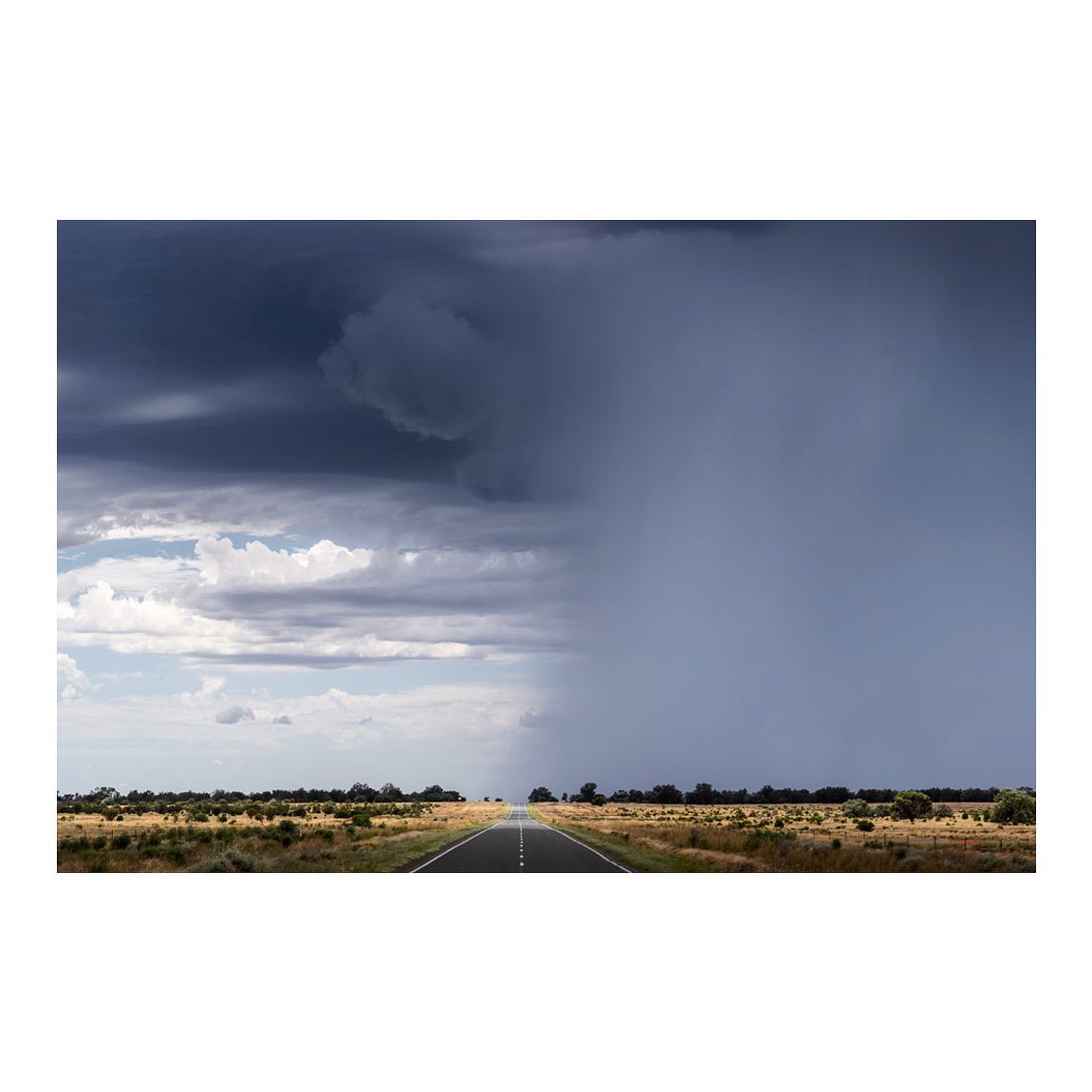 ‘Desert Cell’
.
A small but ferocious storm cell passes the Barrier Hwy near Cobar in outback NSW.
.
.
#australia #storm #australiagram #barrierhwy #cobar #australiangeographic #clouds #rain #seeaustralia #discoveraustralia #getoutstayout #fujifilmgfx100s #landscape #landscapehunter #outback #outbacknsw #visitnsw #nsw @fujifilmx_au @travelaustralia @australia