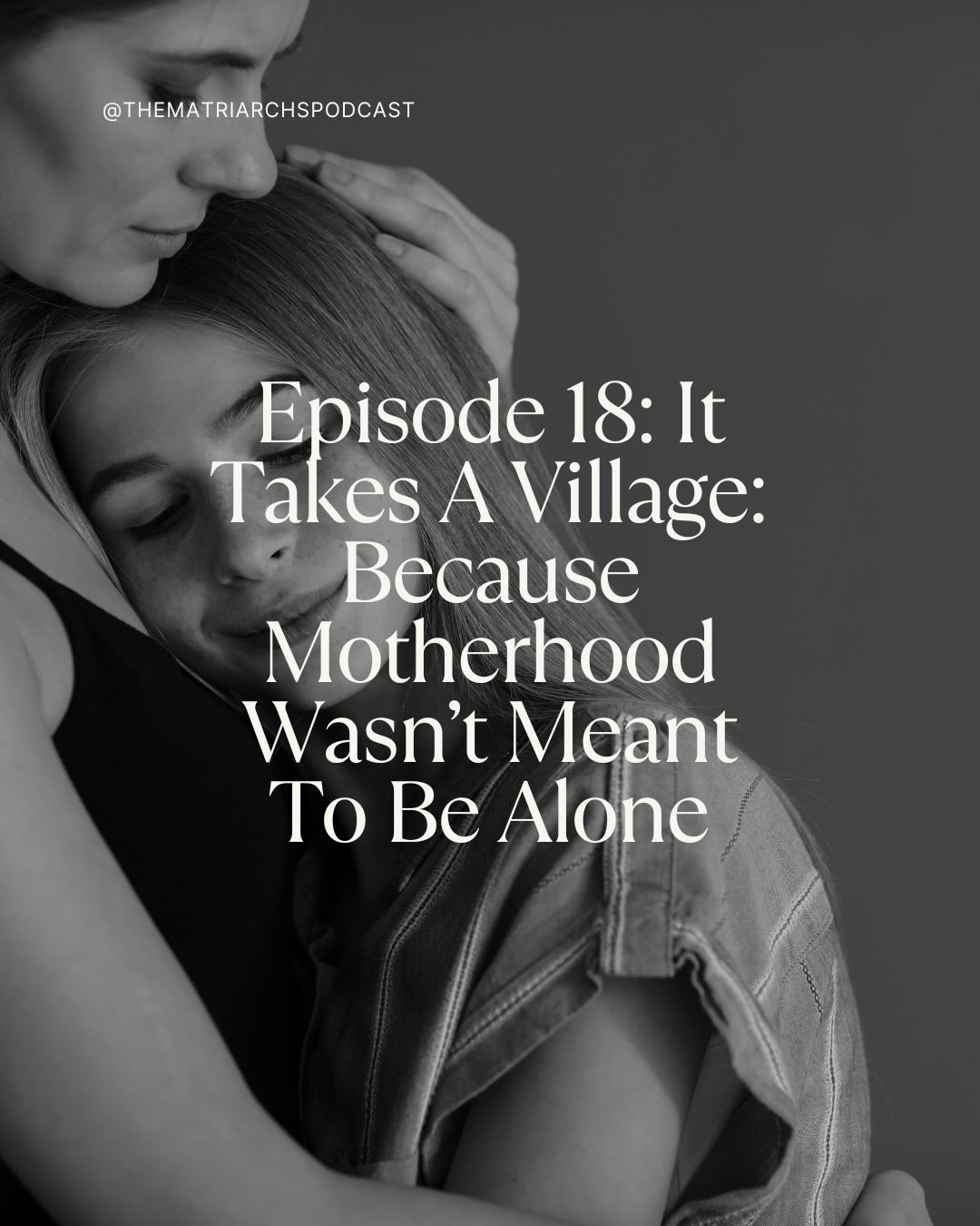 Motherhood wasn’t meant to be done alone.
And yet… so many of us are trying to do it that way.
In our latest episode, we’re talking about why every mom needs a village, the kind that shows up, listens without fixing, and reminds you you’re not failing… you’re just human.
If you’ve ever felt lonely in motherhood, overwhelmed by being “everything,” or like you’re carrying it all by yourself, this episode is for you.
🎧 It takes a village… and it starts here.
🤍 Link in bio
#ItTakesAVillage #MomVillage #MotherhoodTogether #YouAreNotAlone #GirlMomLife #RaisingGirls #MomSupport #TheMatriarchs