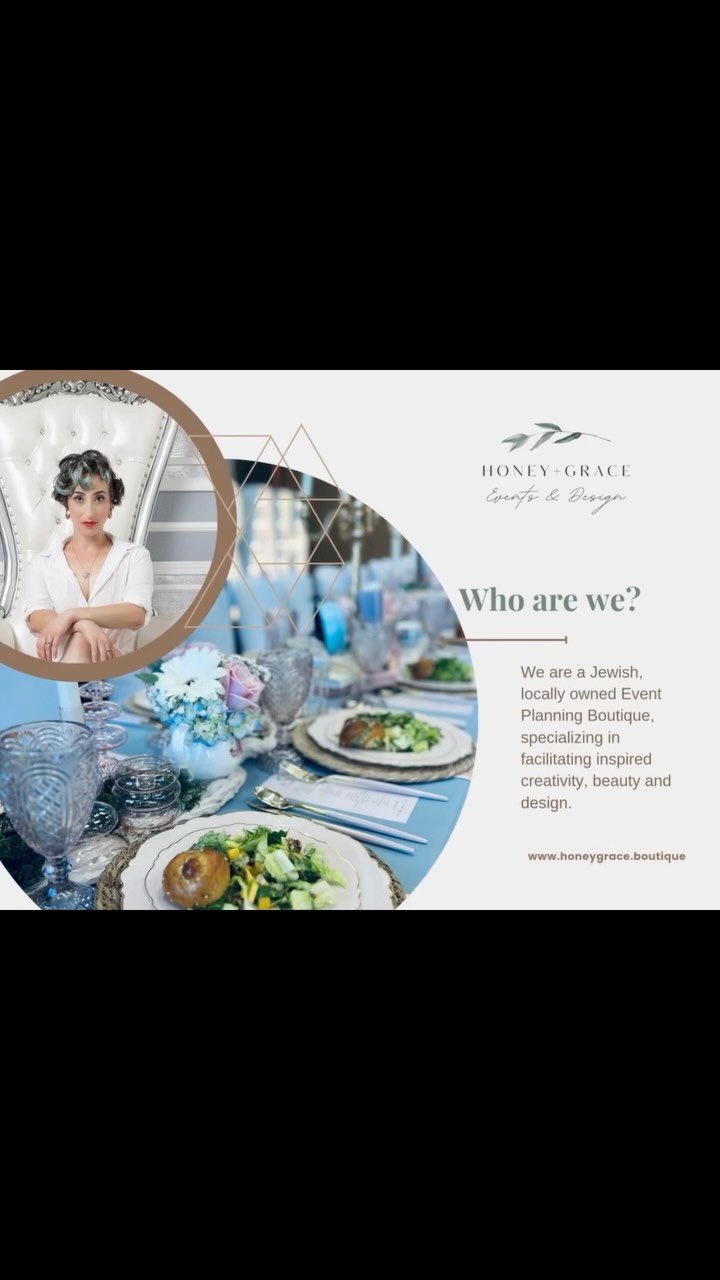 It’s time to reintroduce myself! Lots of new people here and I’d like to welcome you to the Honey+Grace Events & Design space ✨