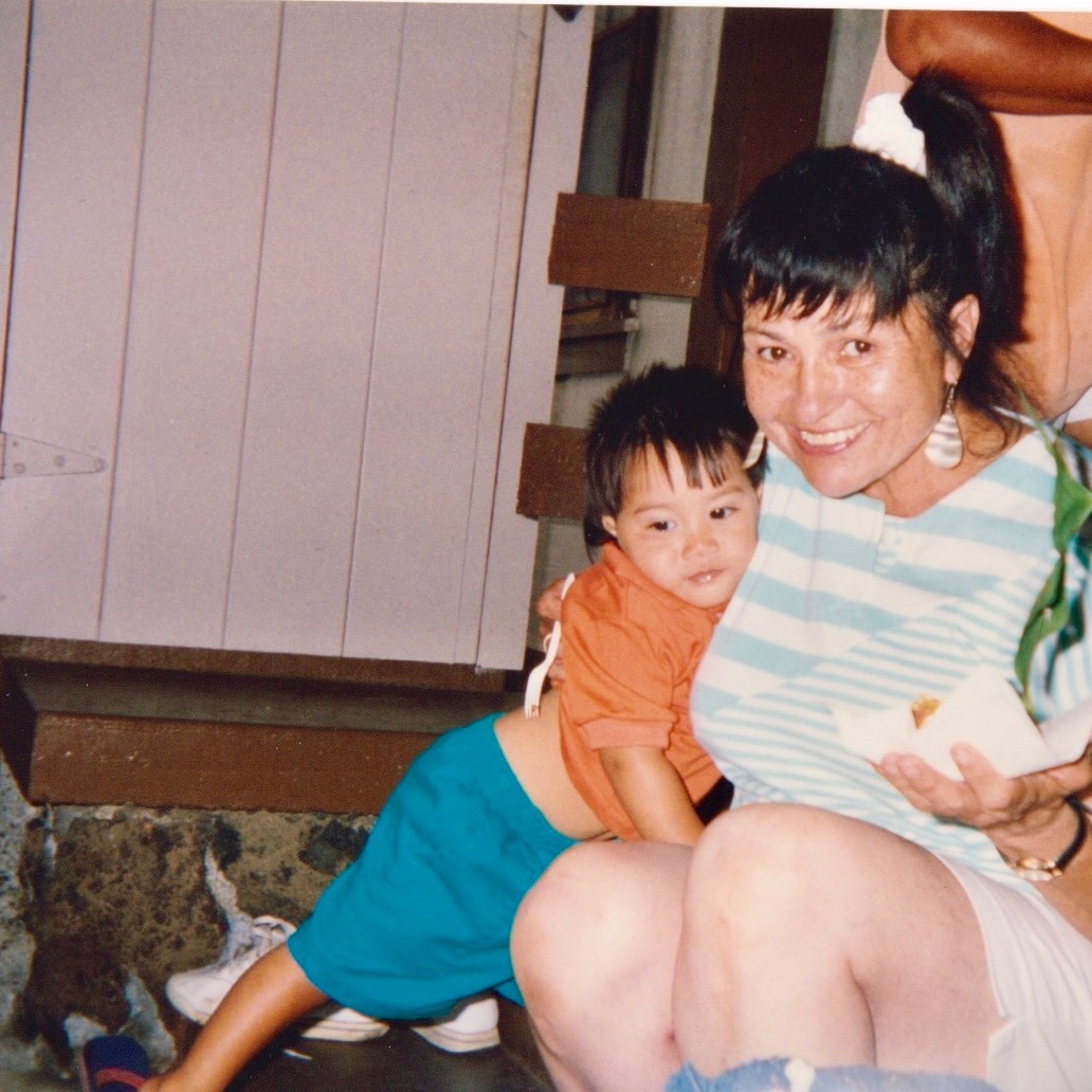 This past Friday, our beautiful and feisty Grandma Anita got to reunite with Payton in Heaven. Our hearts hurt losing her so soon after Payton, but are so happy that she gets to be reunited with her only Grandson, who she called by his middle name "Nathaniel". She prayed for him every single day as he was going through his hardships and away from us, and I know he was just so broken when she learned he had passed away. I discovered this picture while going through some of her old photo albums she had sent over, I love that I was able to find one of her and my brother so long ago, both now completely healed and at peace. -Tanisha