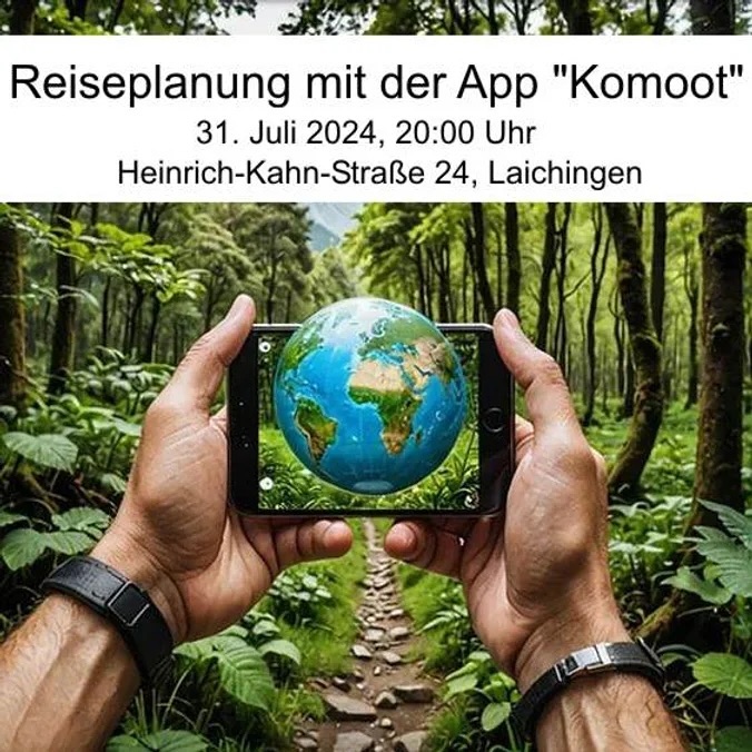 Vortrag/Workshop zum Thema „Reiseplanung mit der App Komoot“ am 31.724 im Vereinsheim von „Lust auf Internet e.V.“ in Laichingen. Der Eintritt ist frei.
#laichingen #laichingeralb #albdonaukreis #meinlaichingen #lai #komoot #appschulung #schulung #lustaufinternet