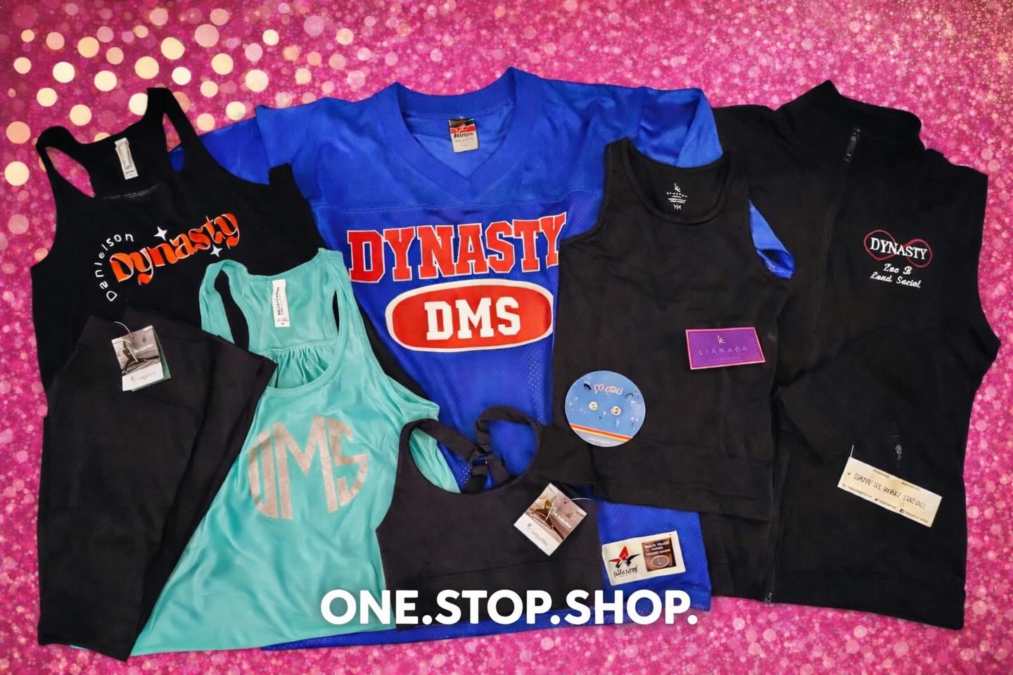 ONE. STOP. SHOP. ✨
From tanks to jerseys, warm-ups to performance wear — we customize it all.
Team colors, logos, names, numbers, and styles made just for your team.
One order. One vision. One trusted place.